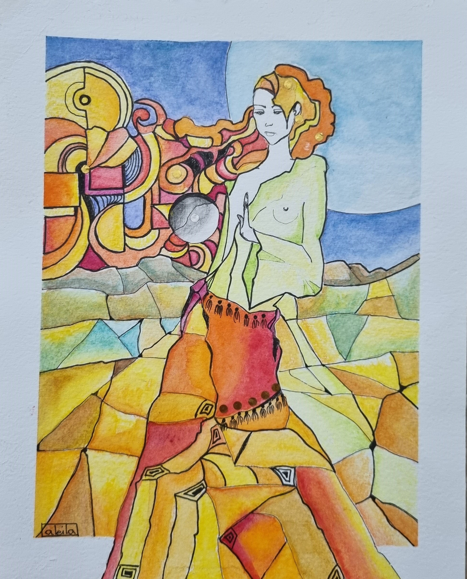 The young dancer of the summer