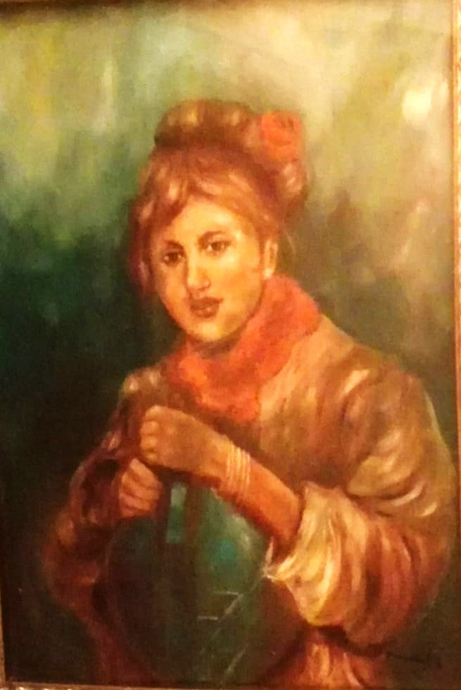 Mujer con ánfora - Mario Bramante