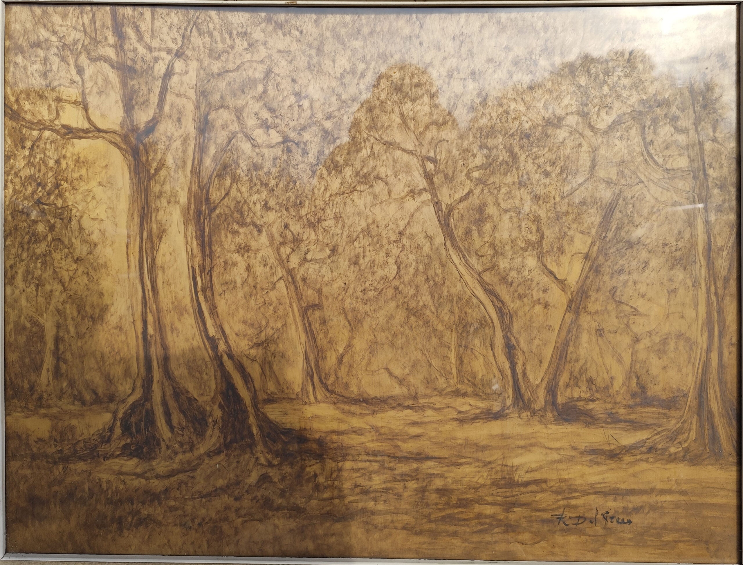 Renzo Del Greco - Sin título (paisaje)