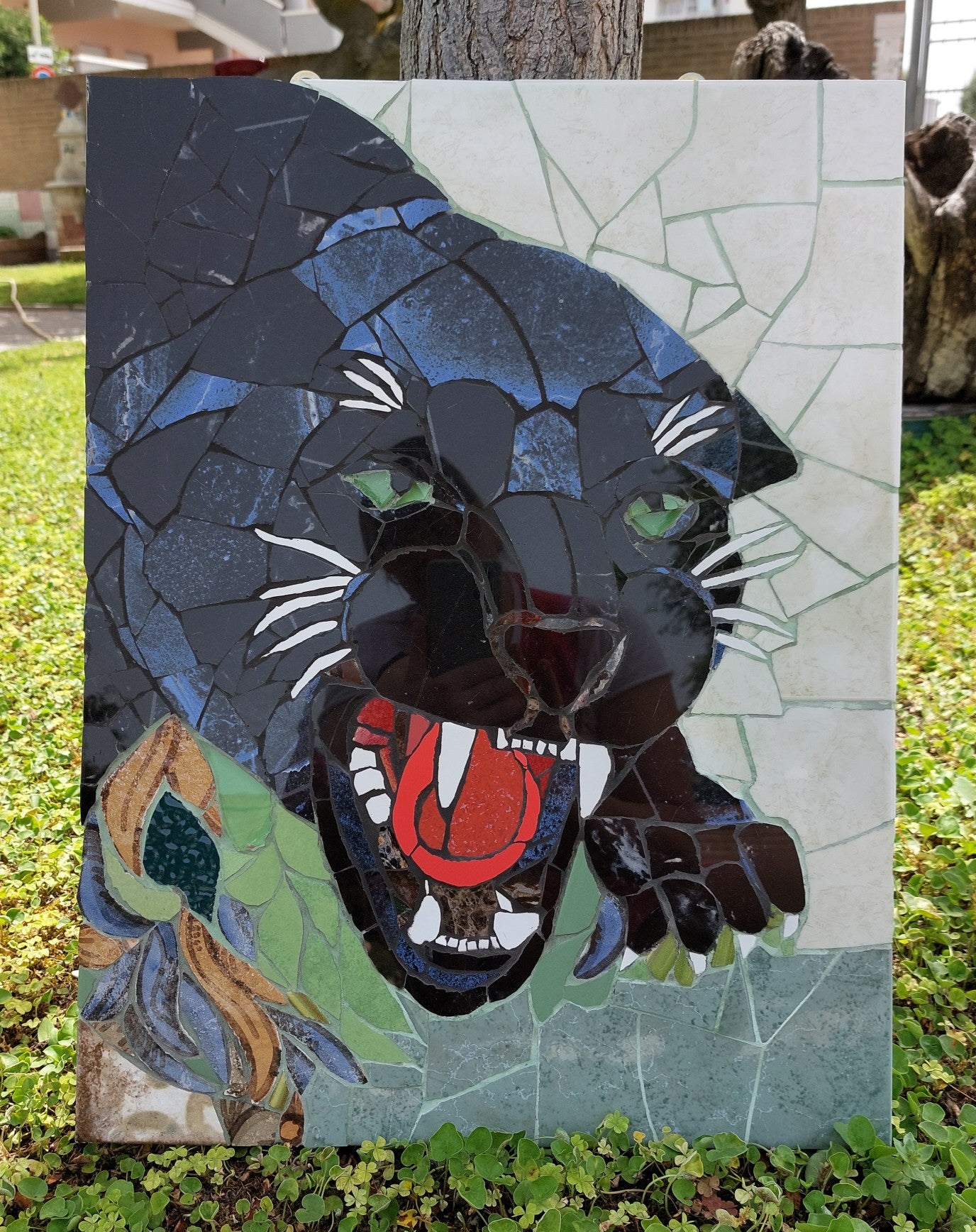 Panther on the attack