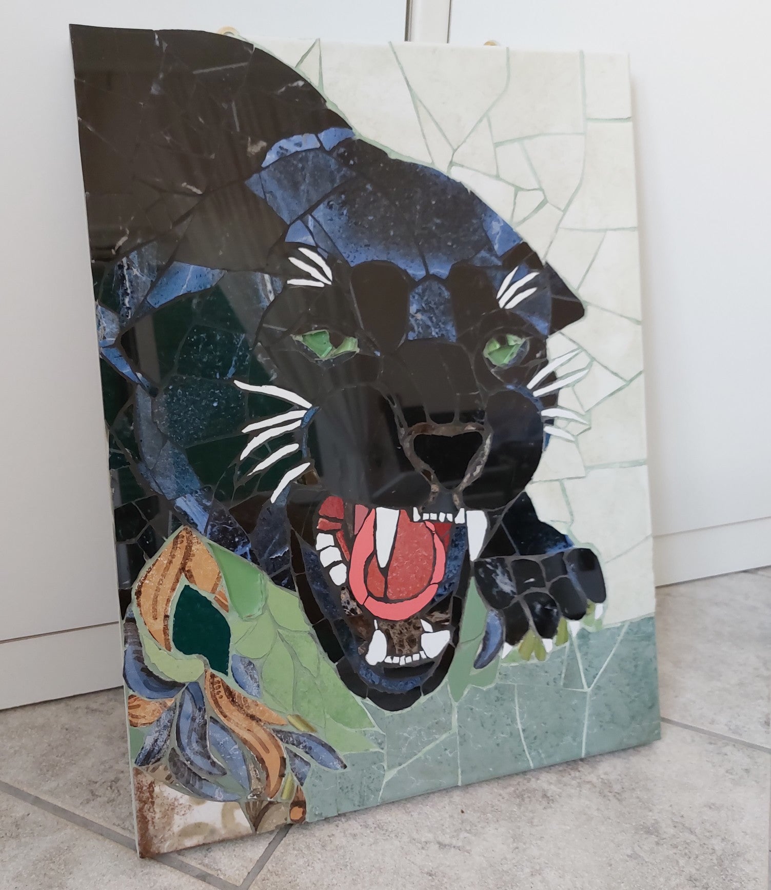 Panther on the attack
