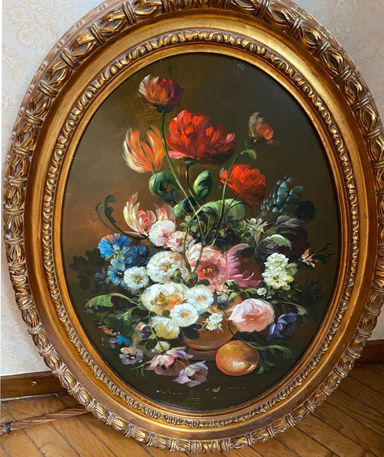 Unknown Author - Flowers (Diptych)