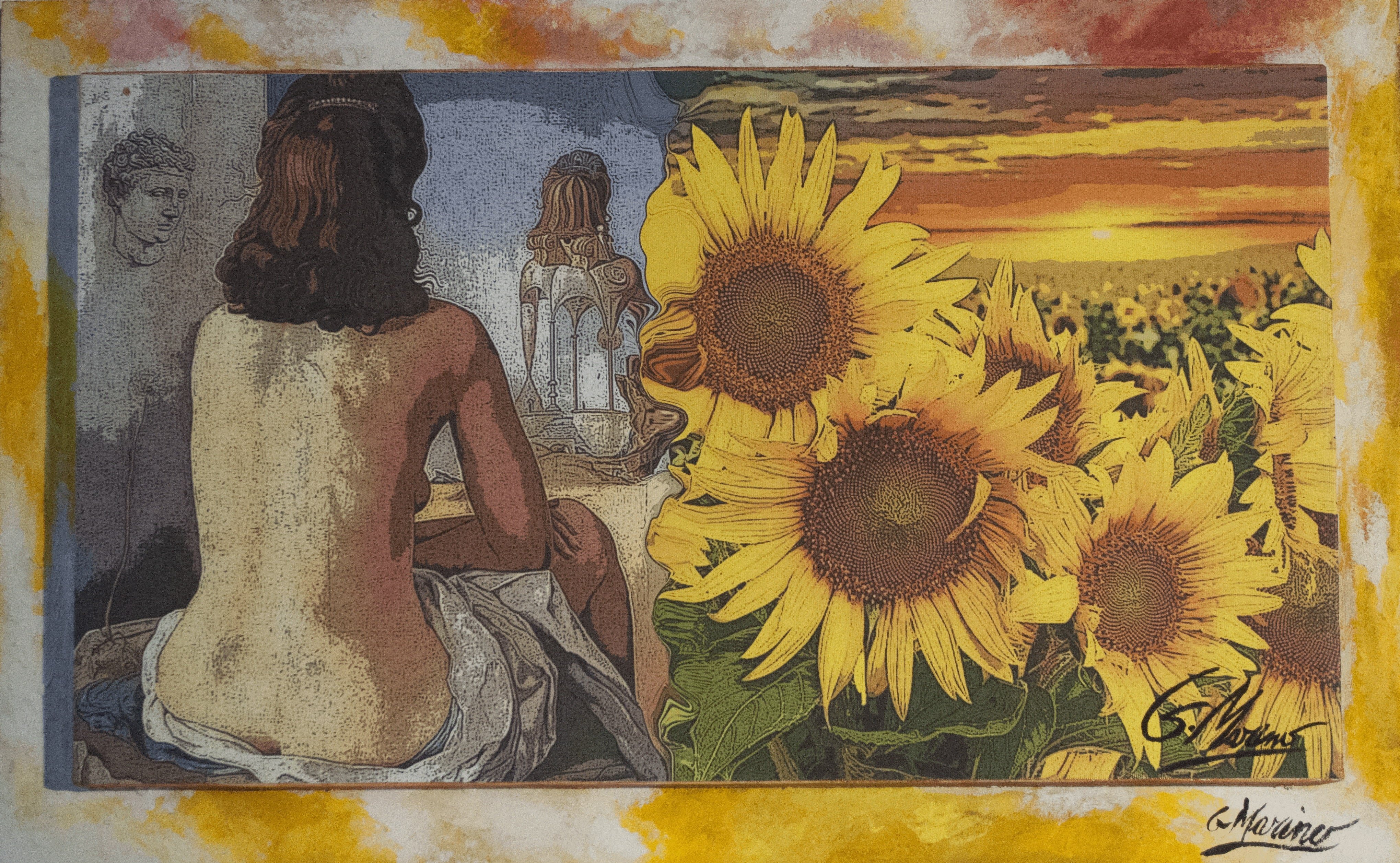 G. Marino - Mujer Girasol