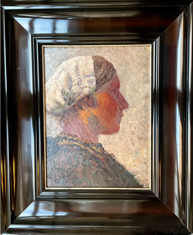 Unknown Author - Female Figure in Profile