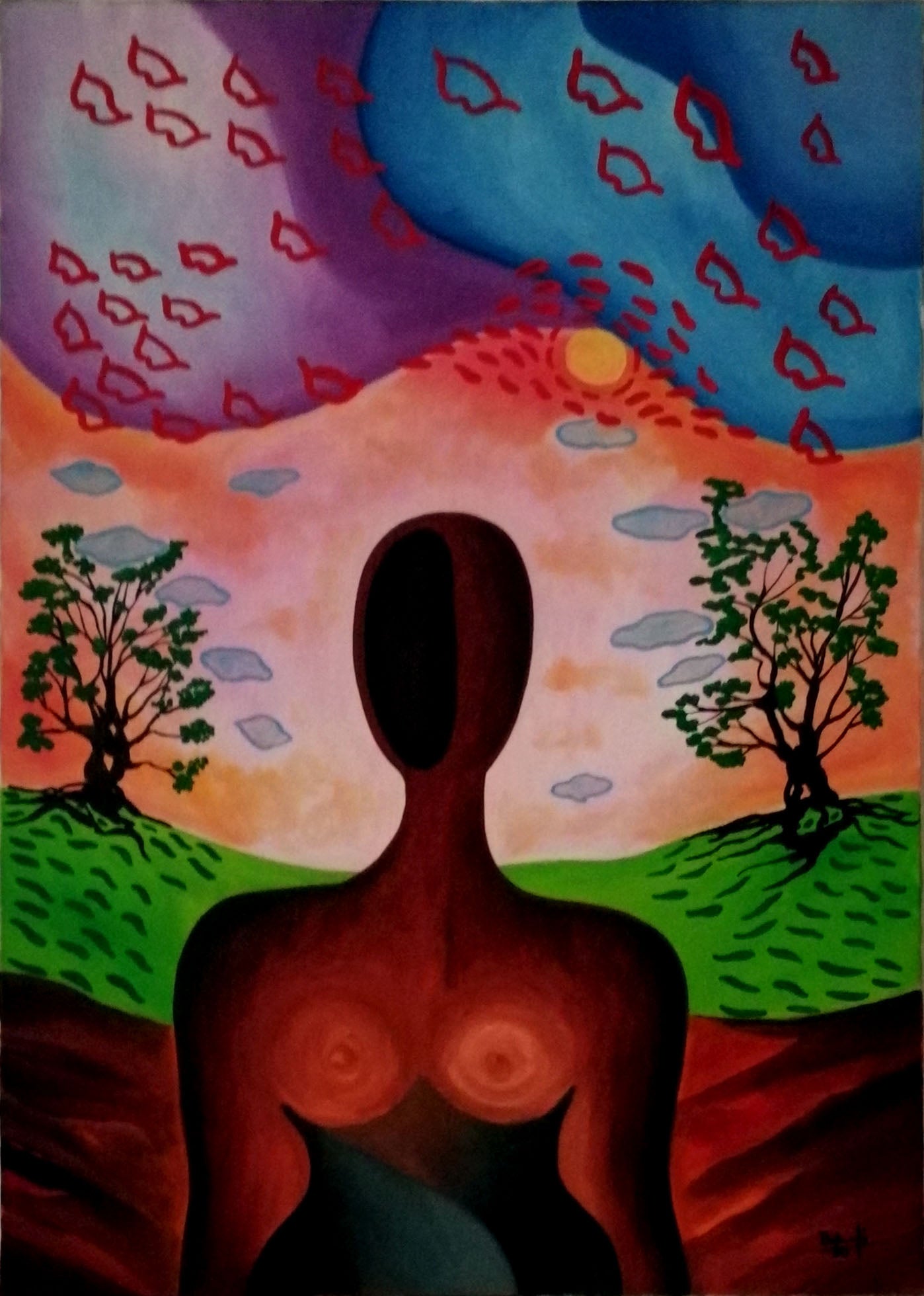 Giuseppe Banfi - Metaphysical Woman