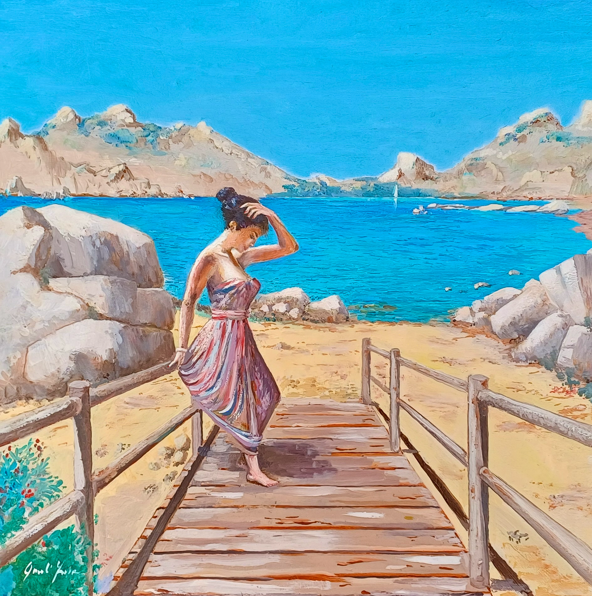 "Woman in Sardinia"