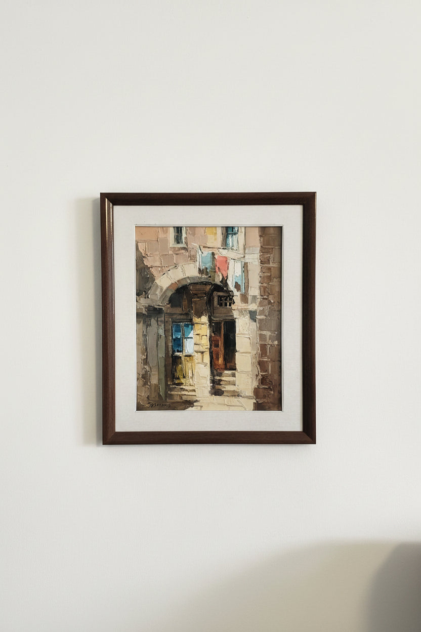 Paesaggio leccese a olio di Di Viccari Antonio