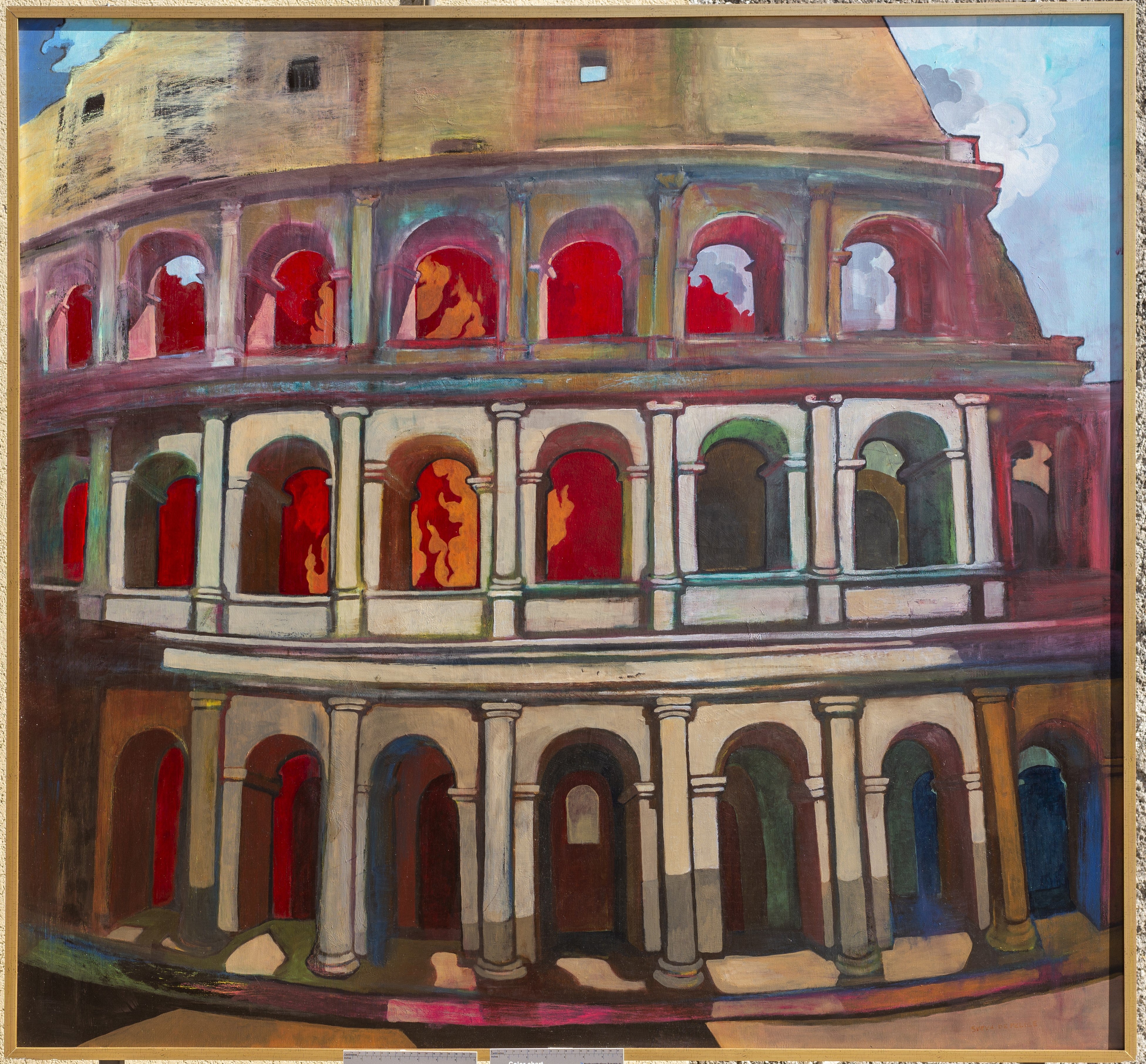 Colosseum in Flames
