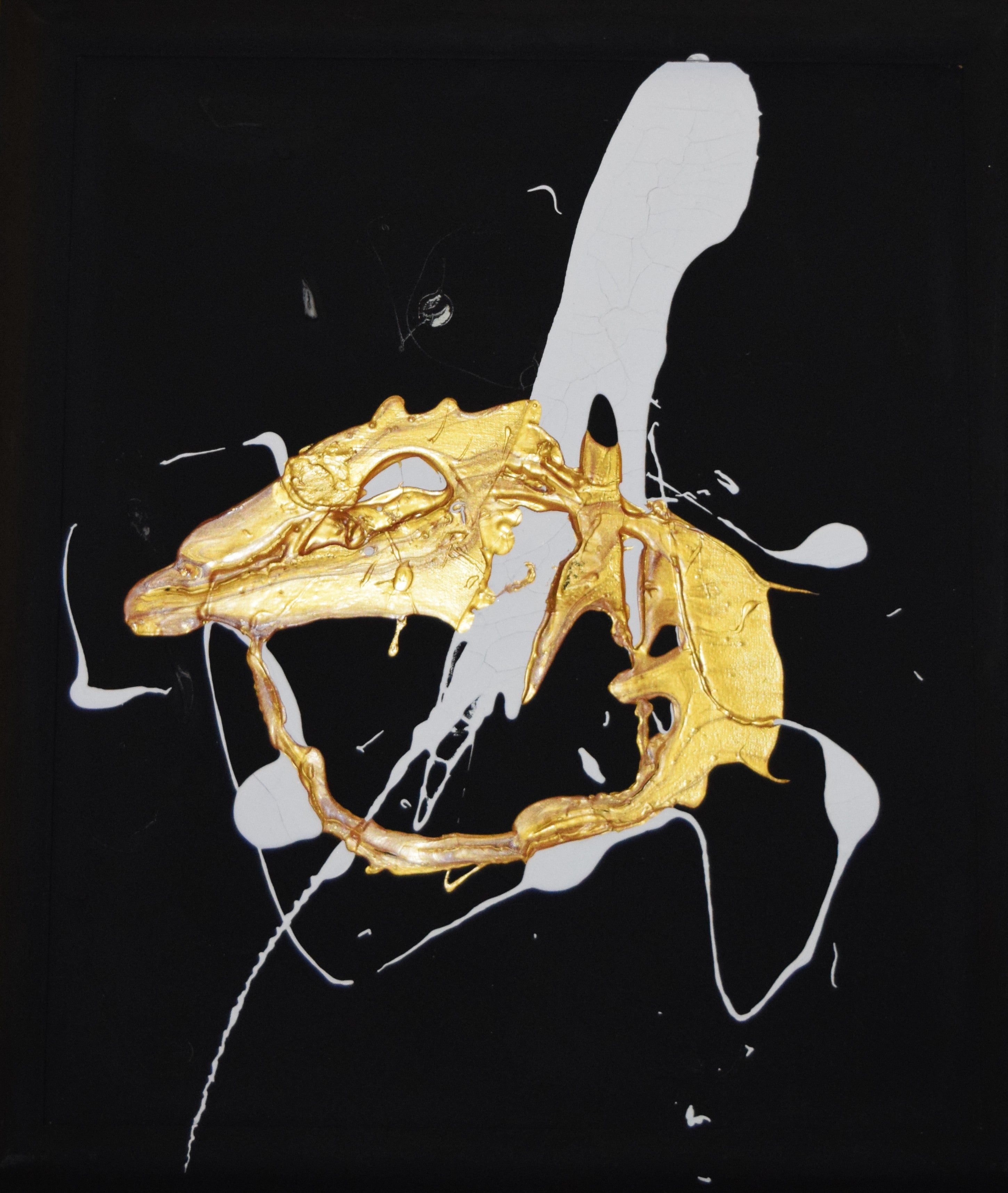 Universal  Communication Gold and White