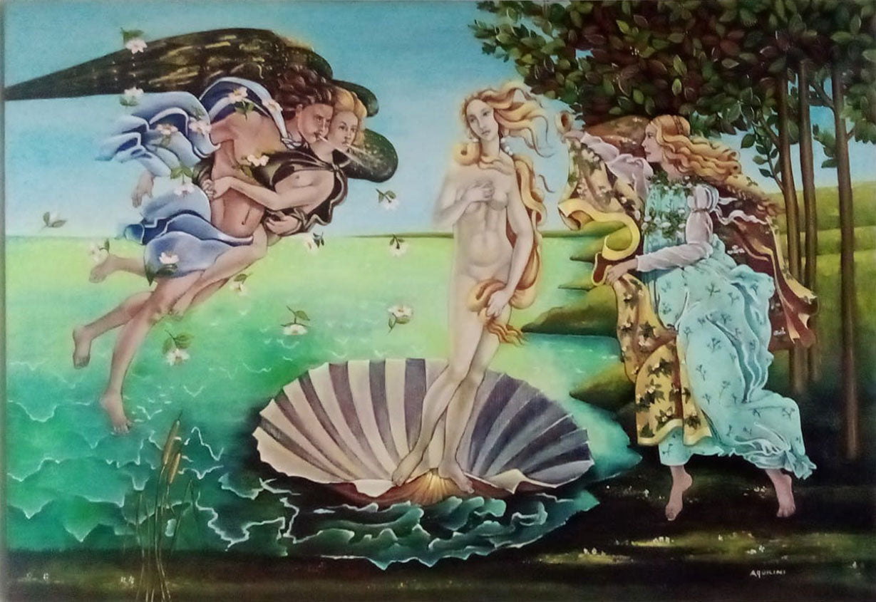 Stefania Aquilini - La Venus de Botticelli