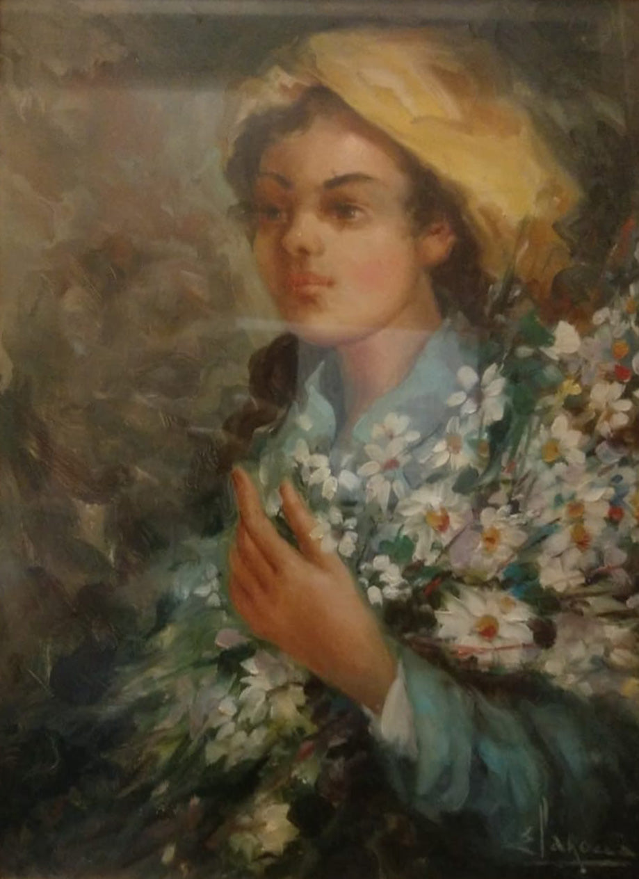Emilio La Rocca - Untitled (Female Portrait)