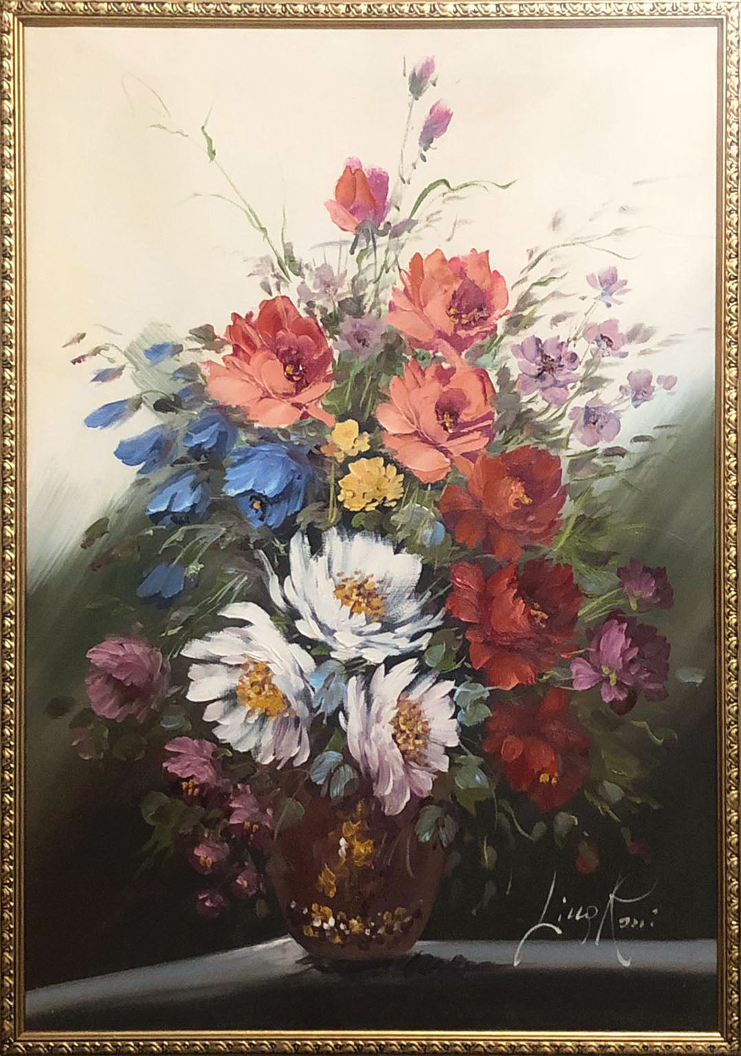 Lina Rossi - Jarrón de flores