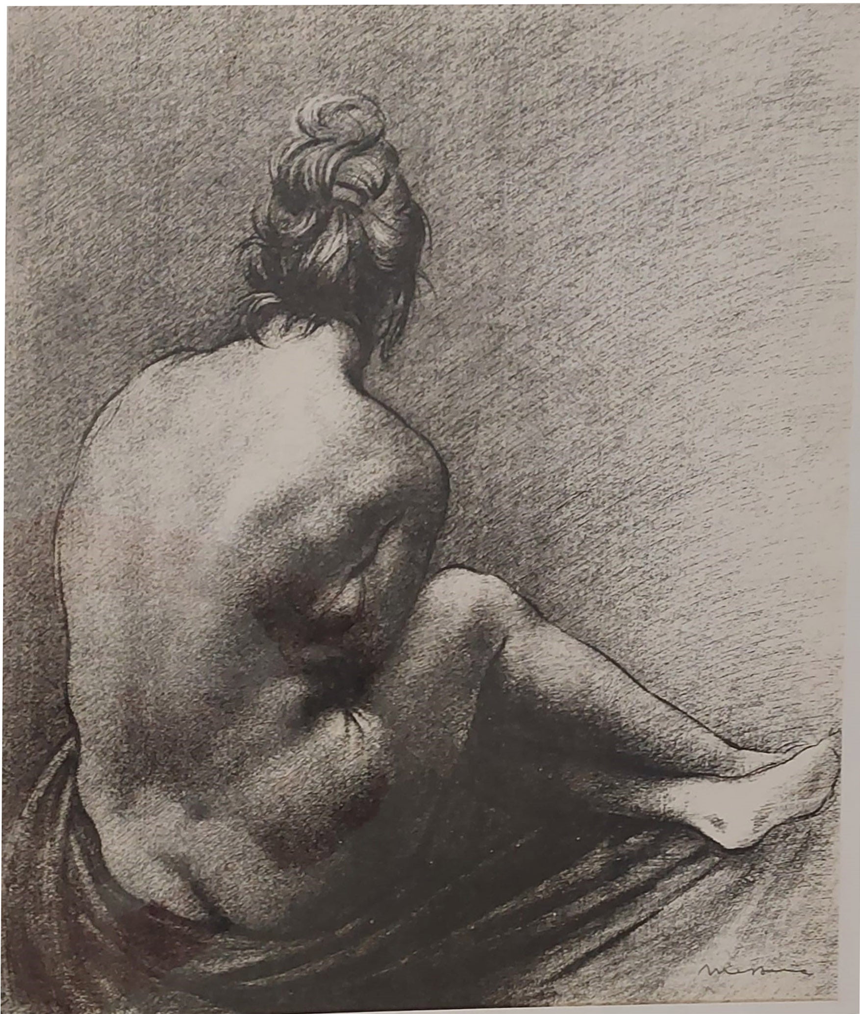 Francesco Messina - Desnudo de espaldas