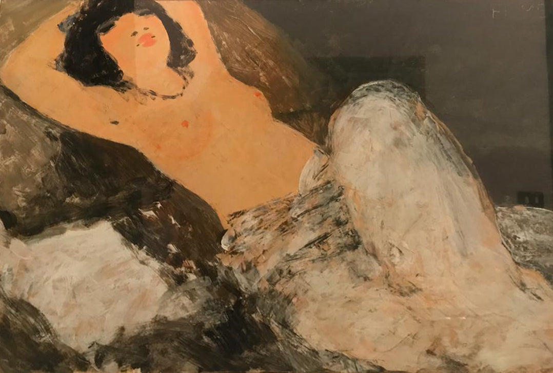 Atribuido a Salvatore Fiume - Odalisca