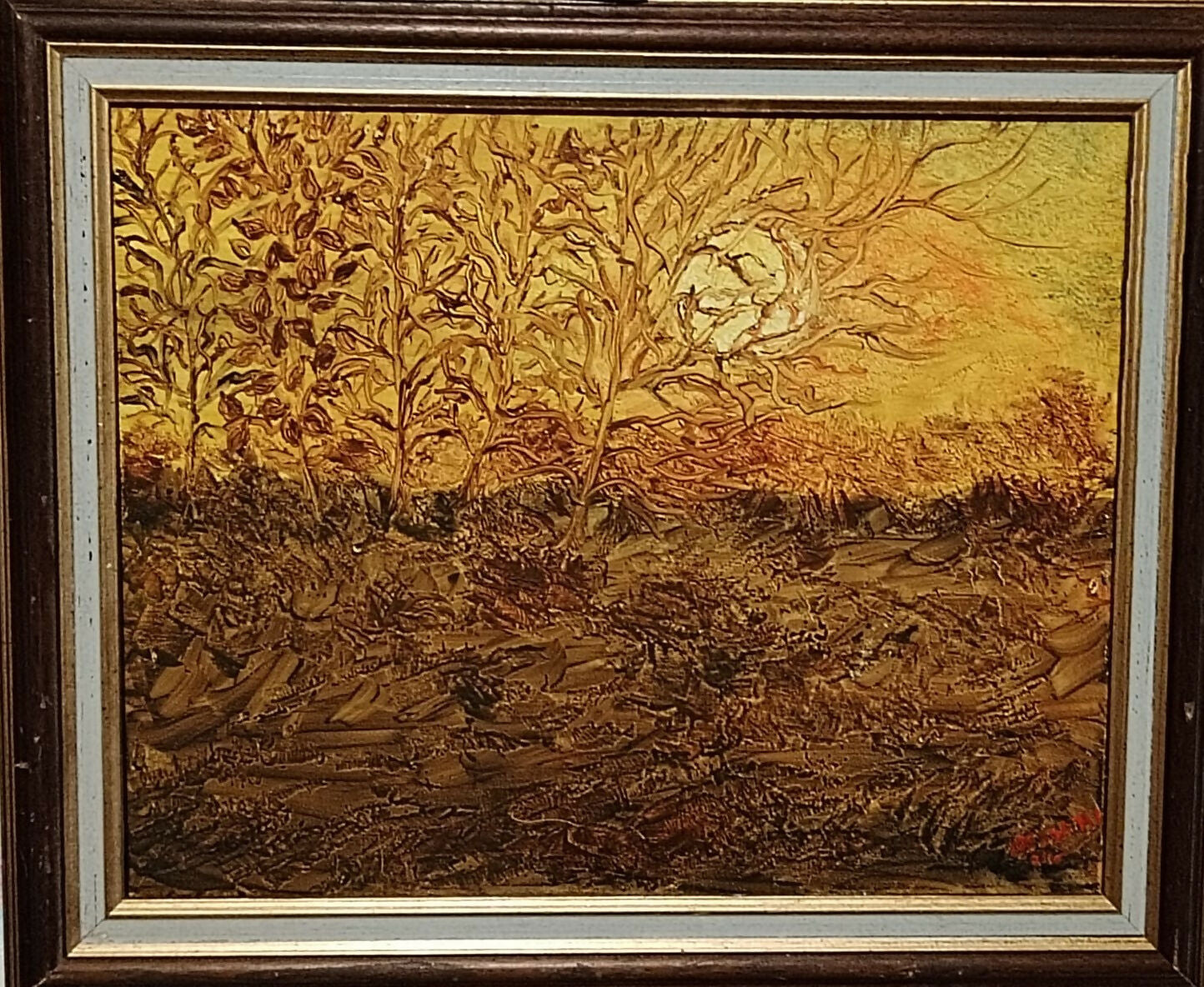 Tramonto d'inverno