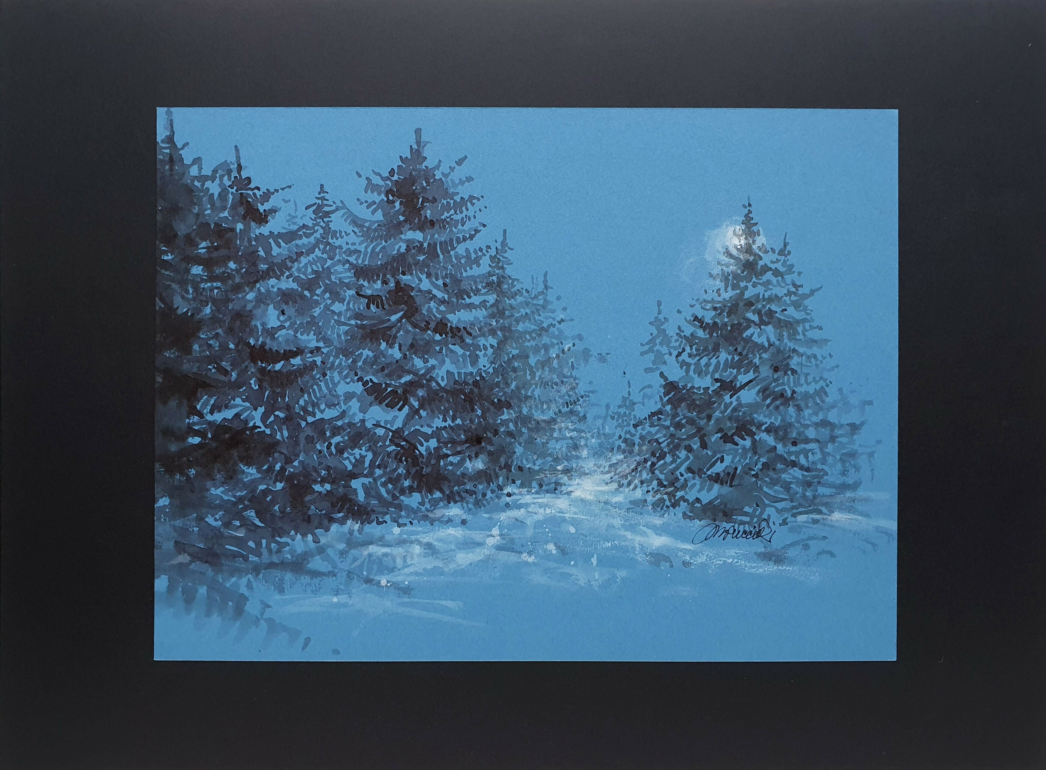 Bosco di notte