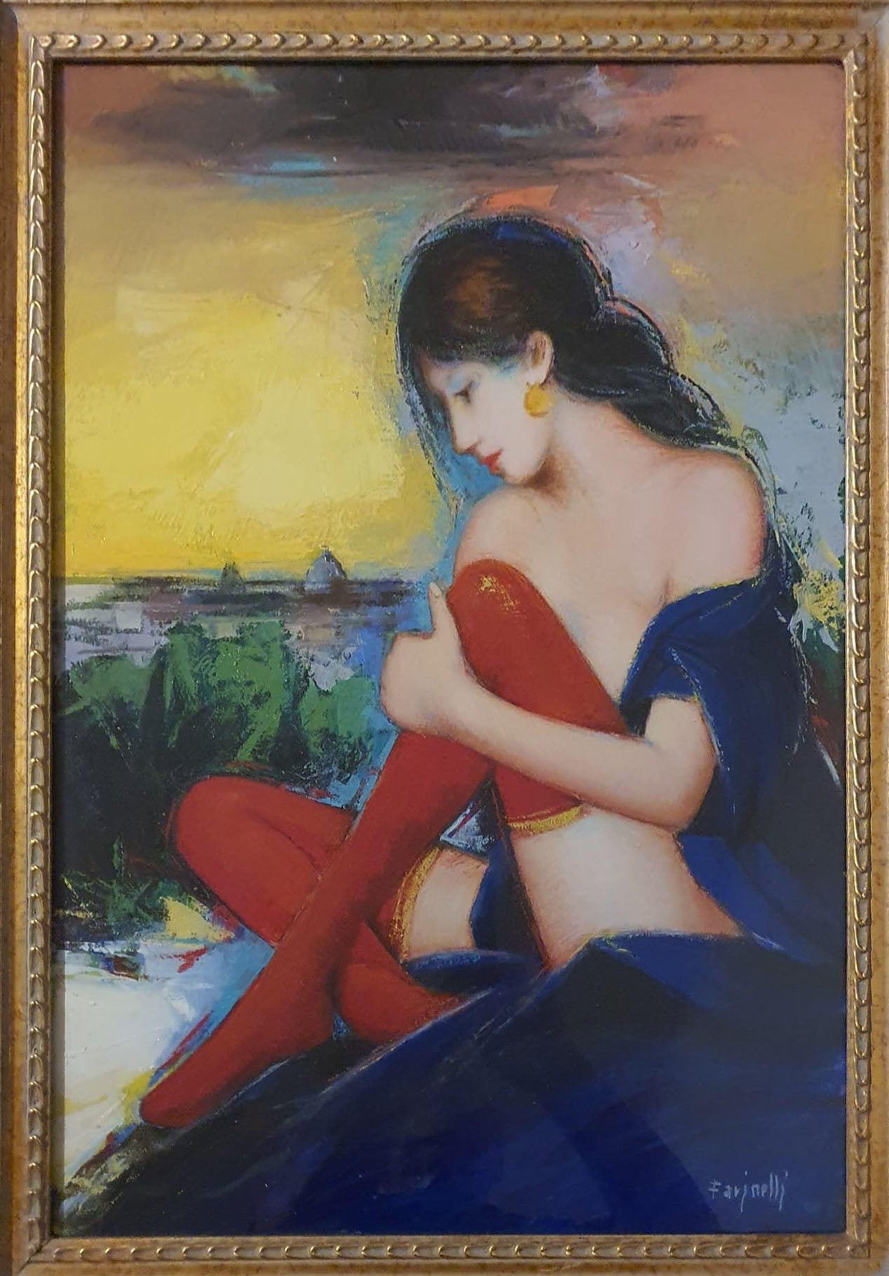 Ezio Farinelli - Calze rosse