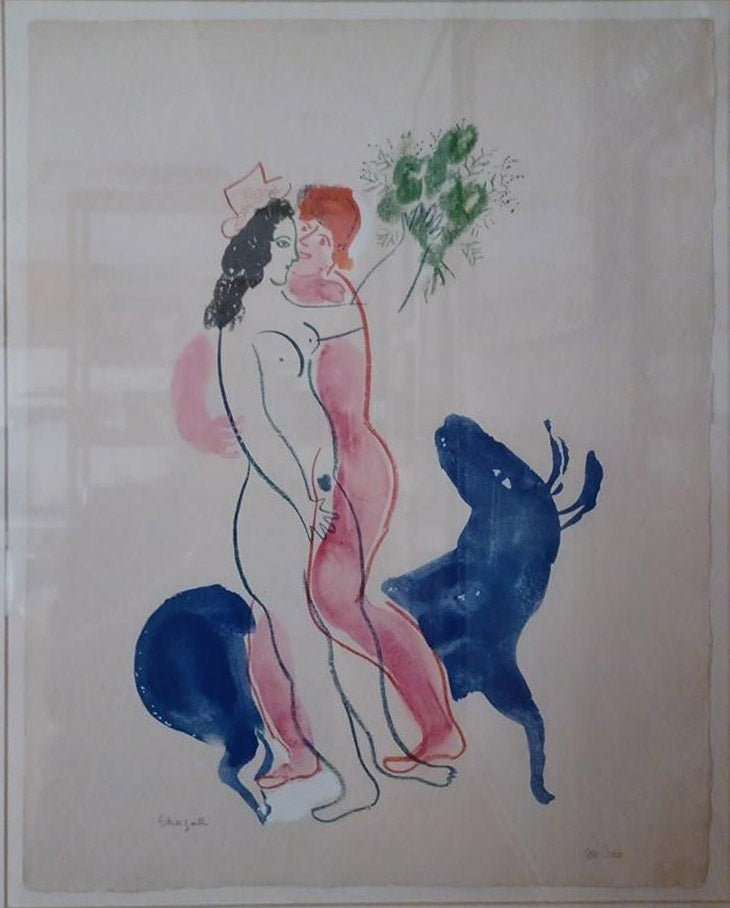 Marc Chagall - La abeja azul
