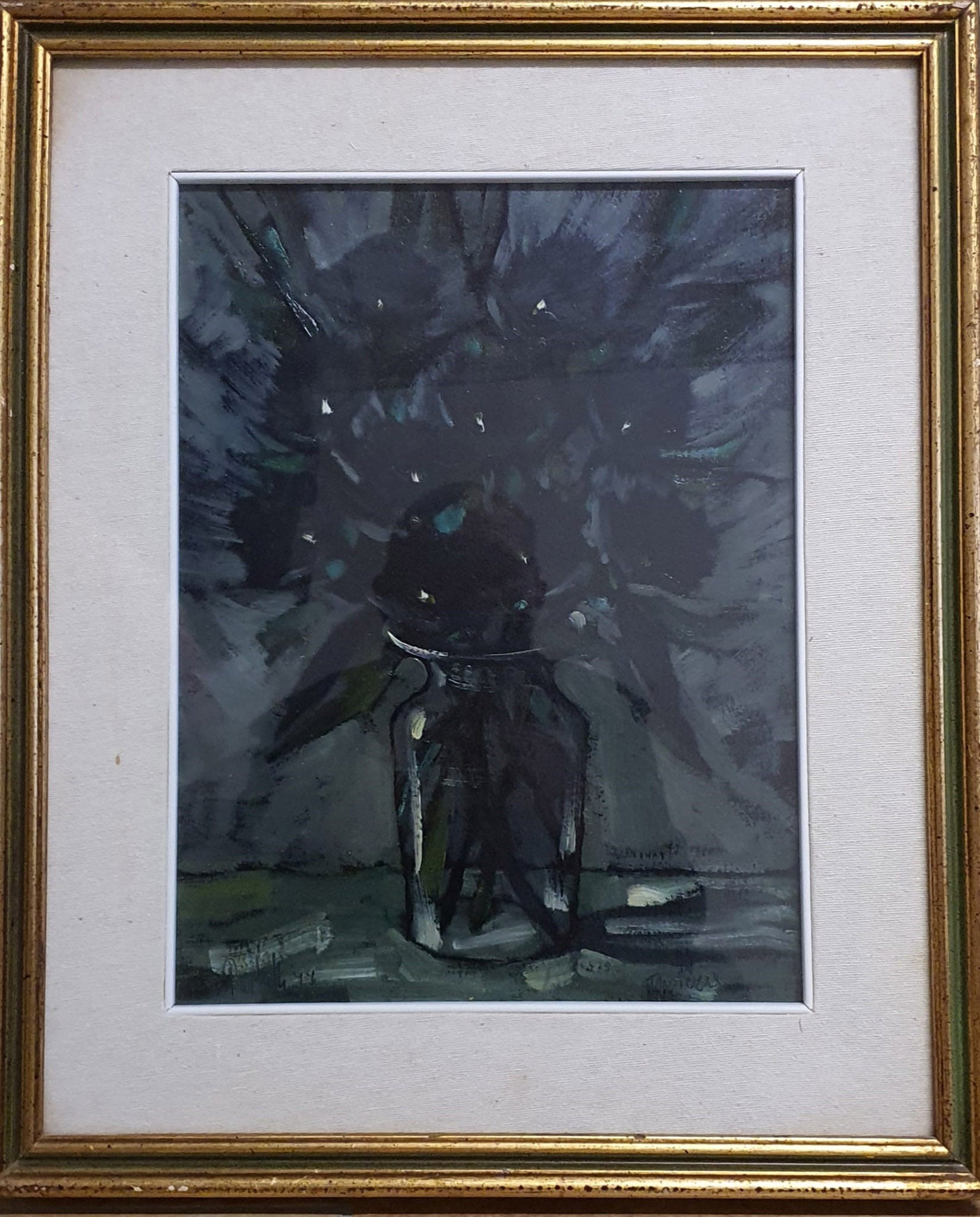 Guglielmo Barbetti - Black Flowers