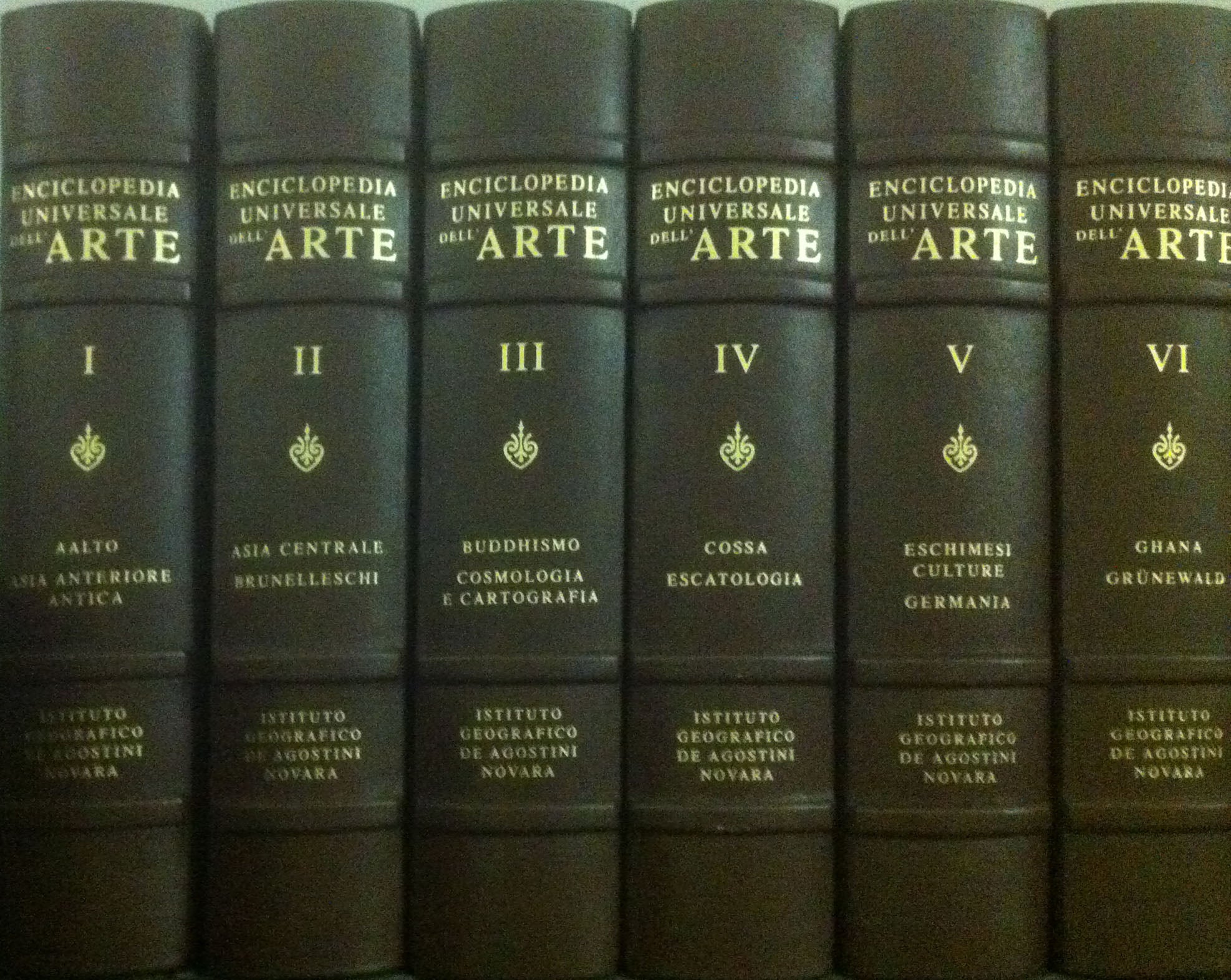 Enciclopedia Universal del Arte - De Agostini