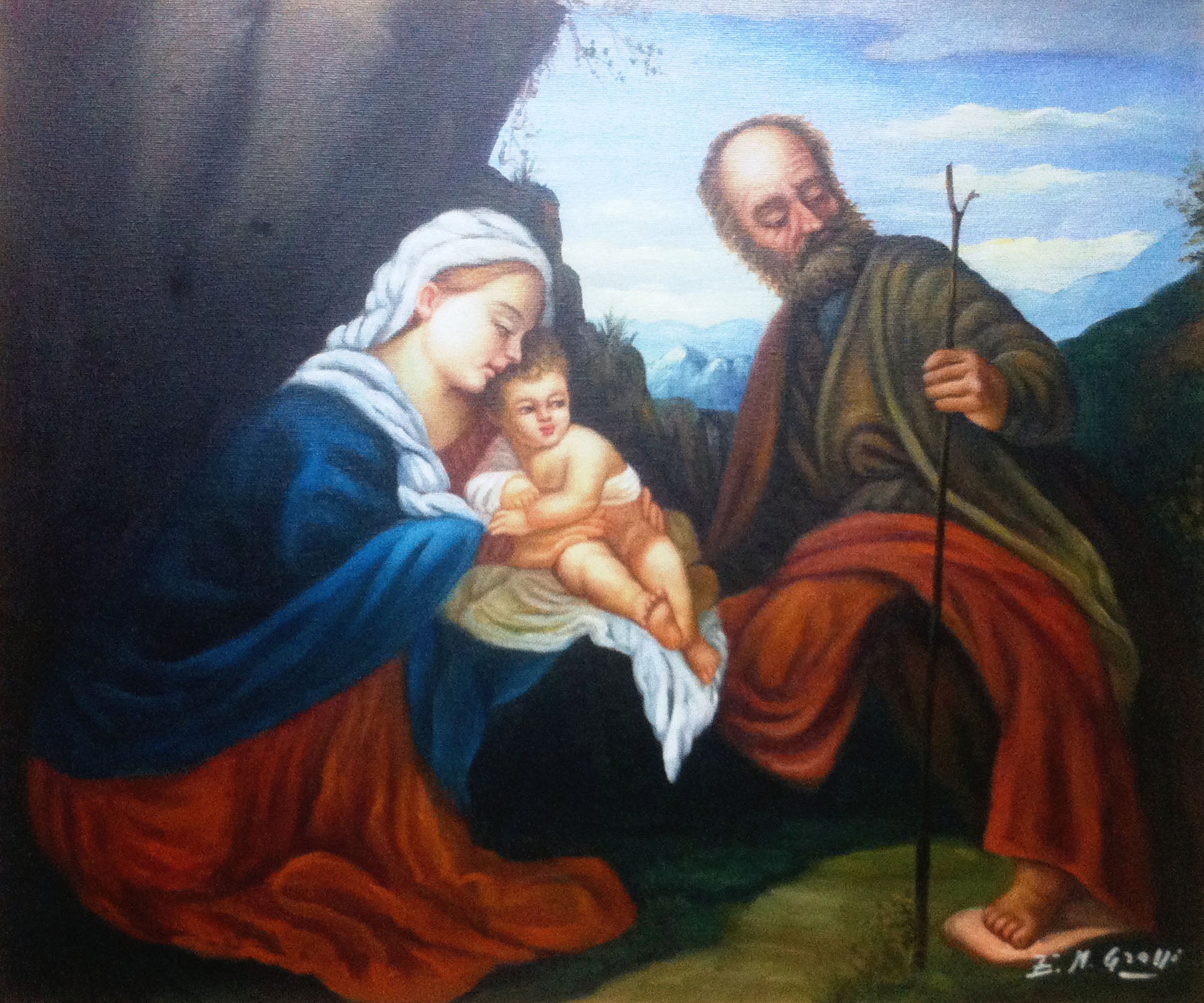 E. M. Grassi - Sacra Famiglia