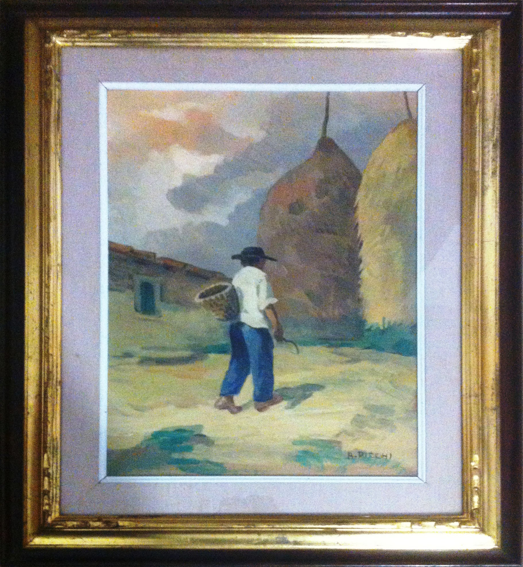 Anchise Picchi - Granjero toscano