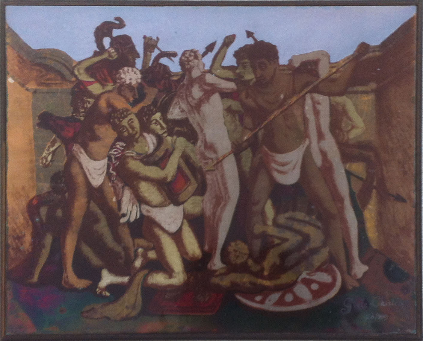 Giorgio de Chirico - The School of Gladiators