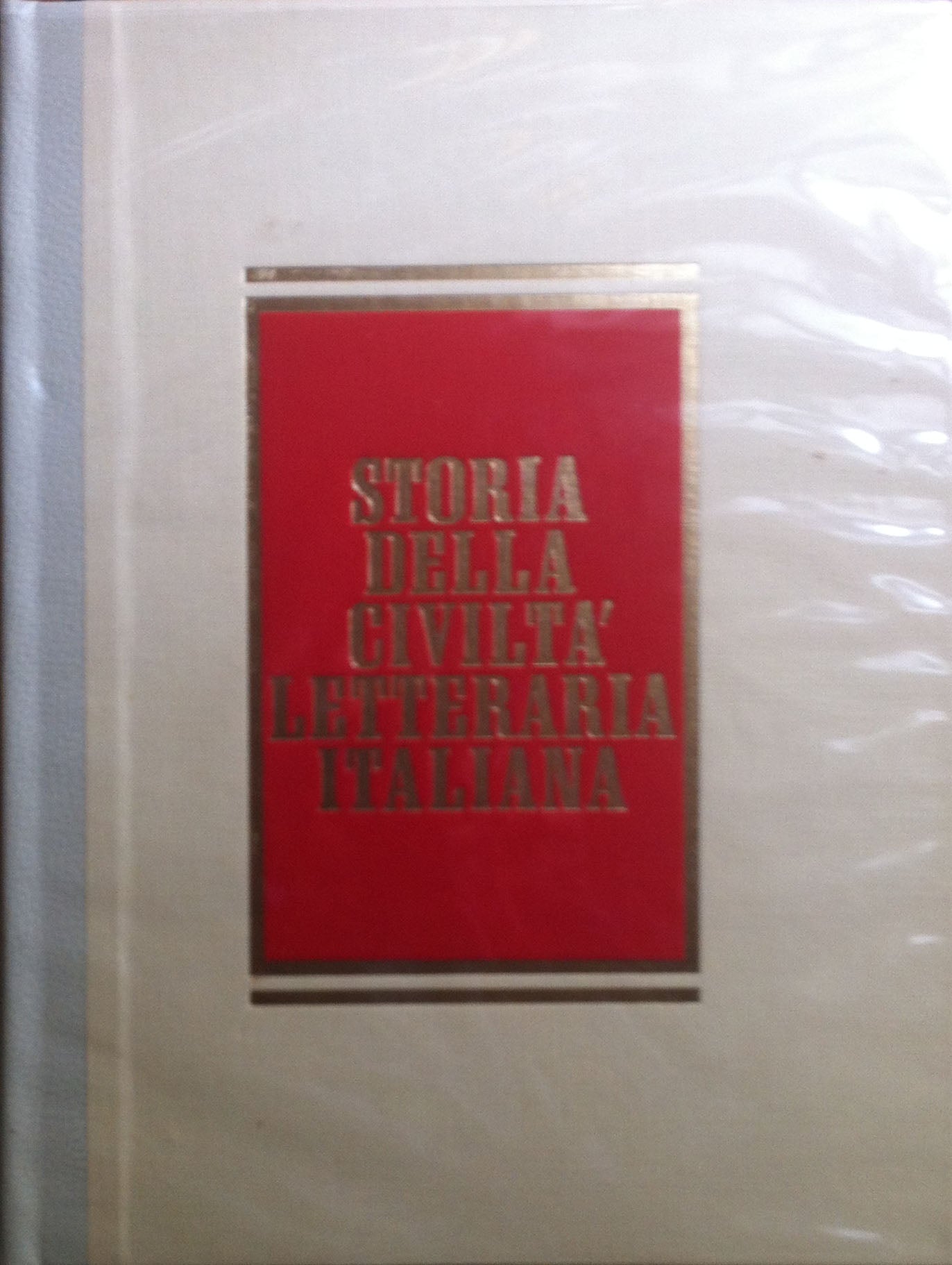 Historia de la civilización literaria italiana - Utet