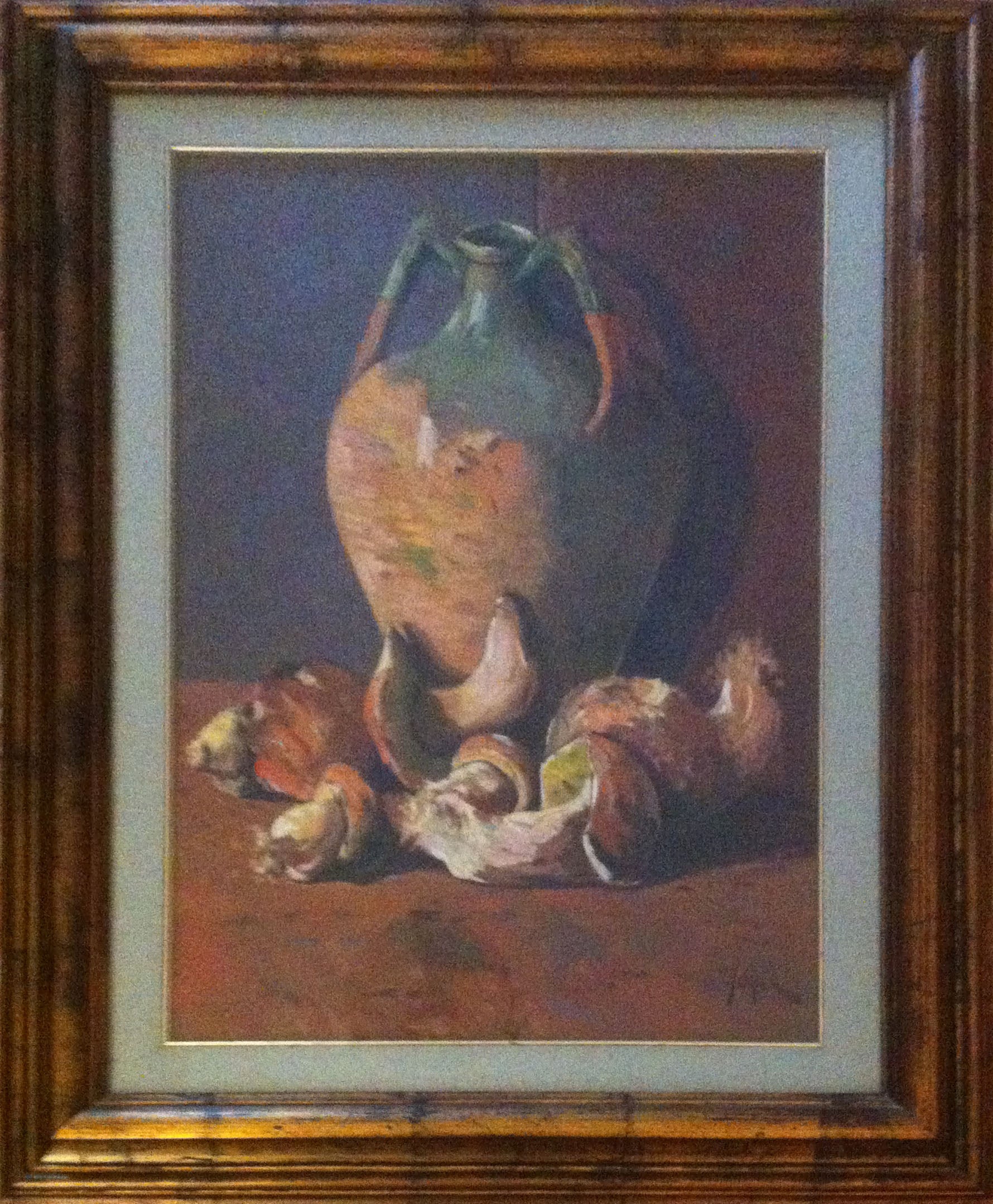 Carlo Pupi - Naturaleza muerta con setas