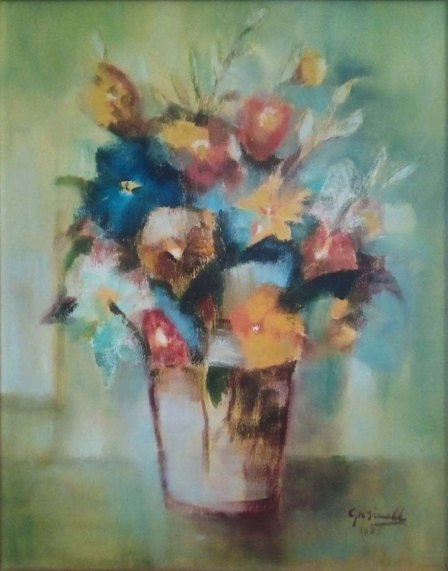 Giuseppe Grisinelli - Vase of Flowers