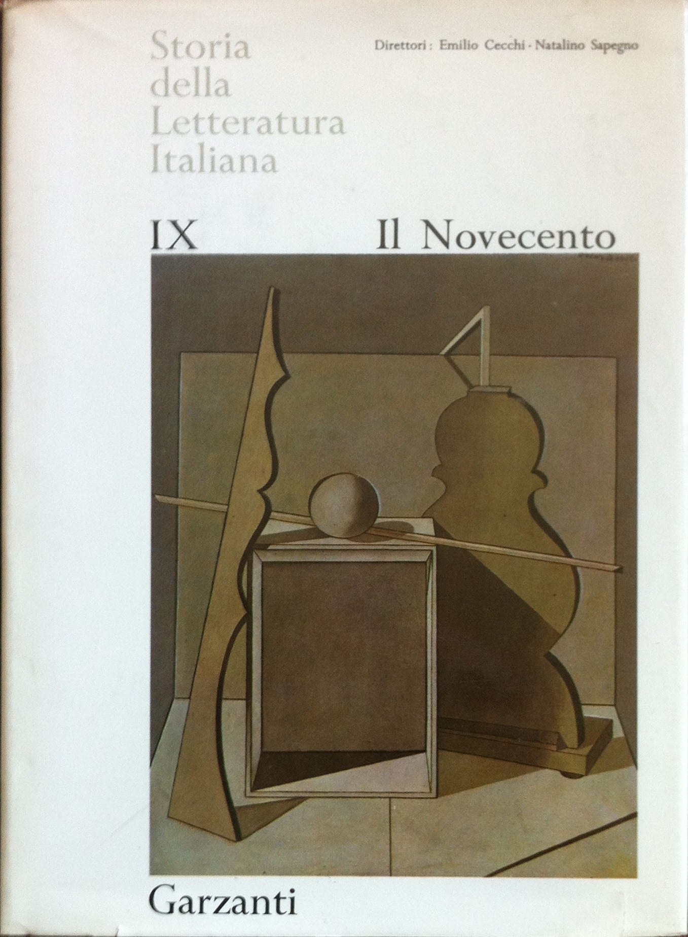 Historia de la literatura italiana - Editorial Garzanti