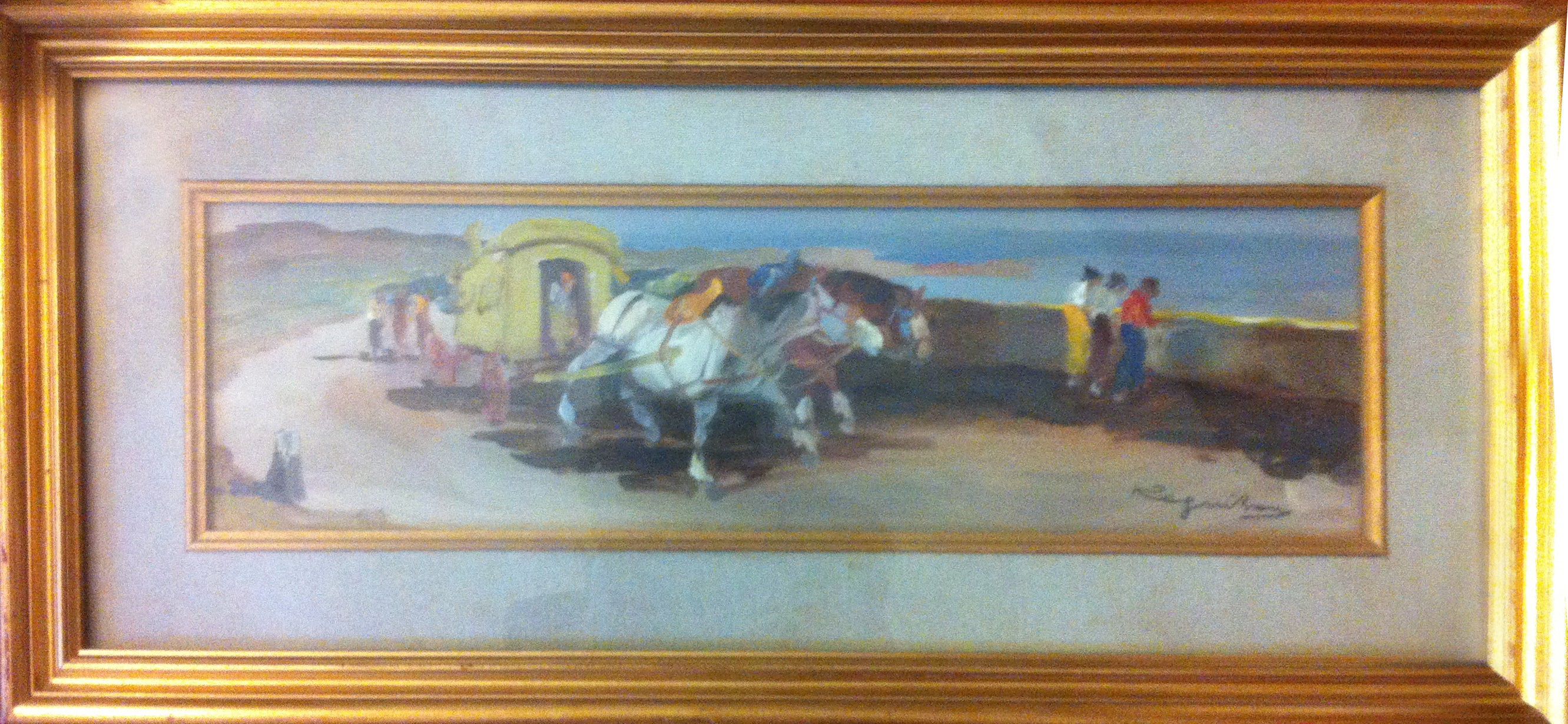 Basso Ragni - Caballo con carros