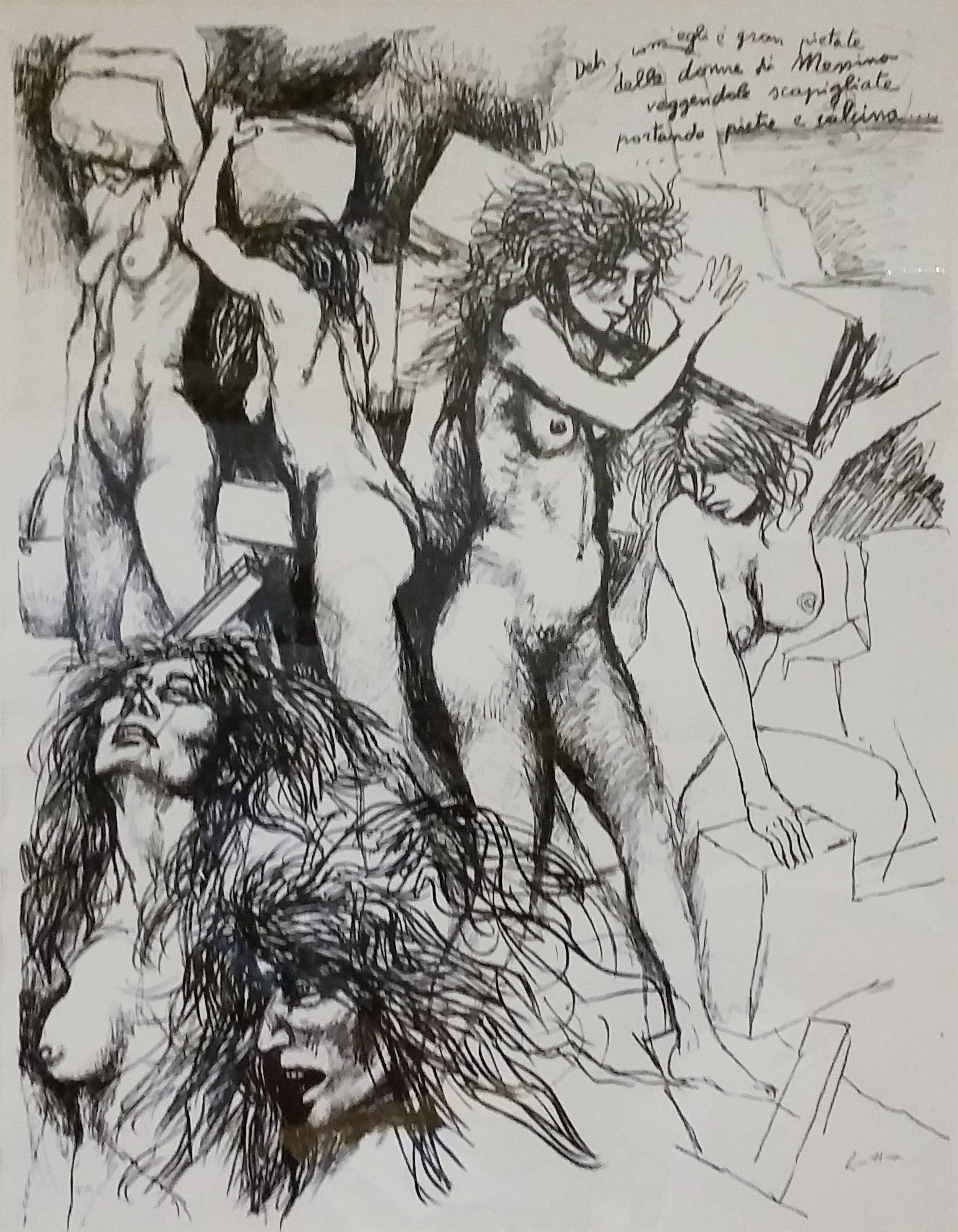 Renato Guttuso - Donna di Messina II