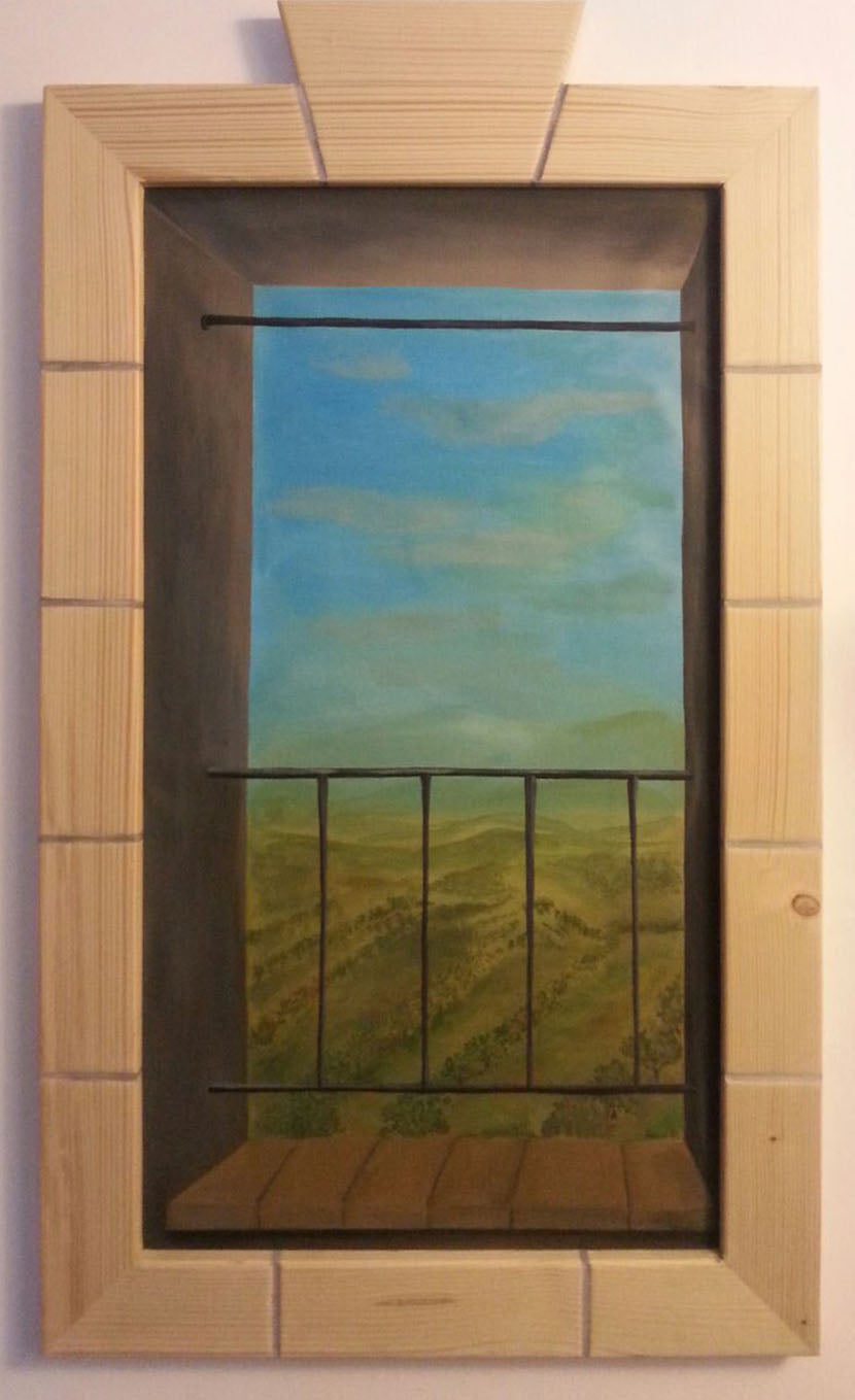 Emanuela Fratangeli - Vista de la Toscana