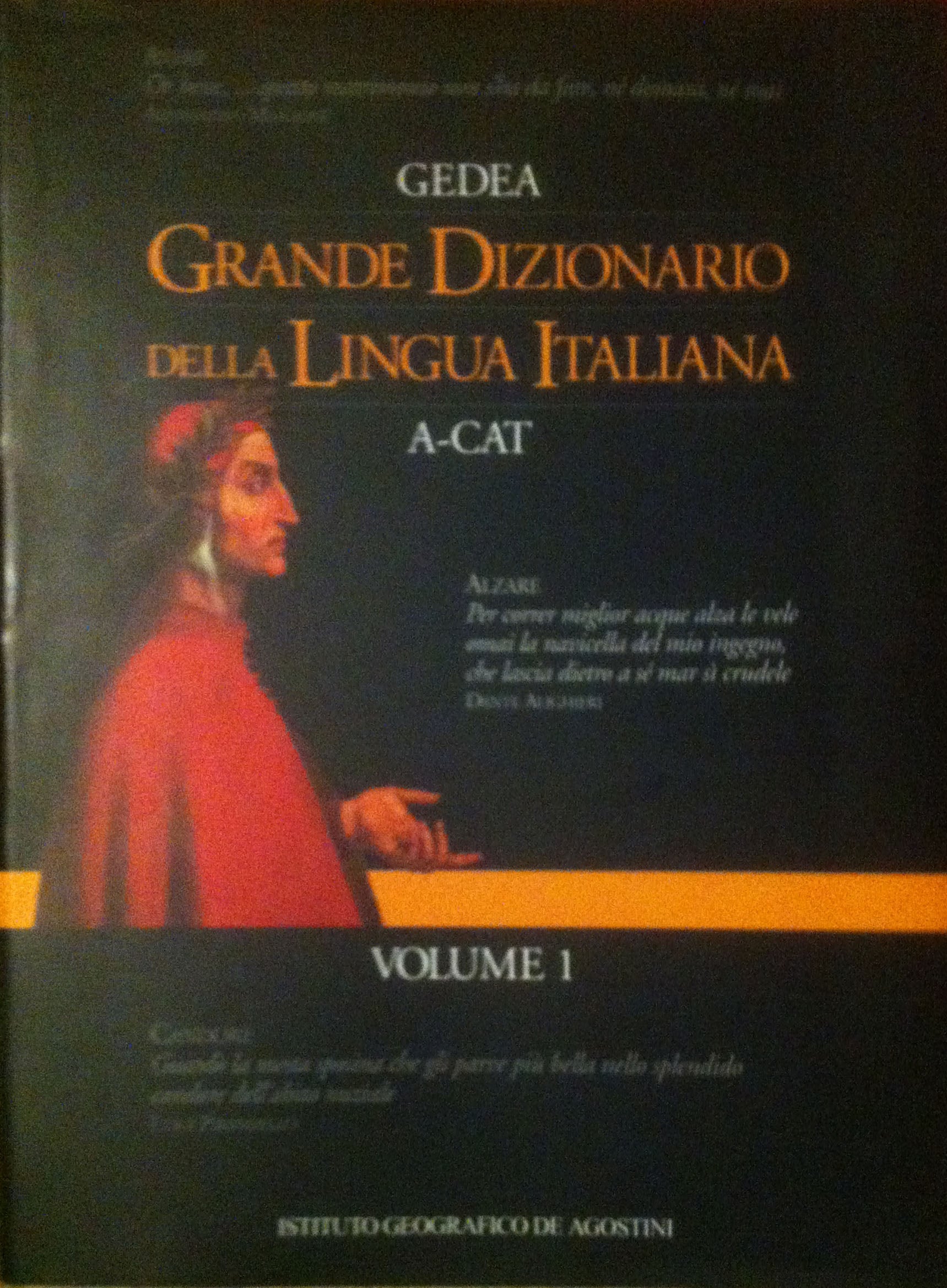 Diccionario completo de la lengua italiana de De Agostini