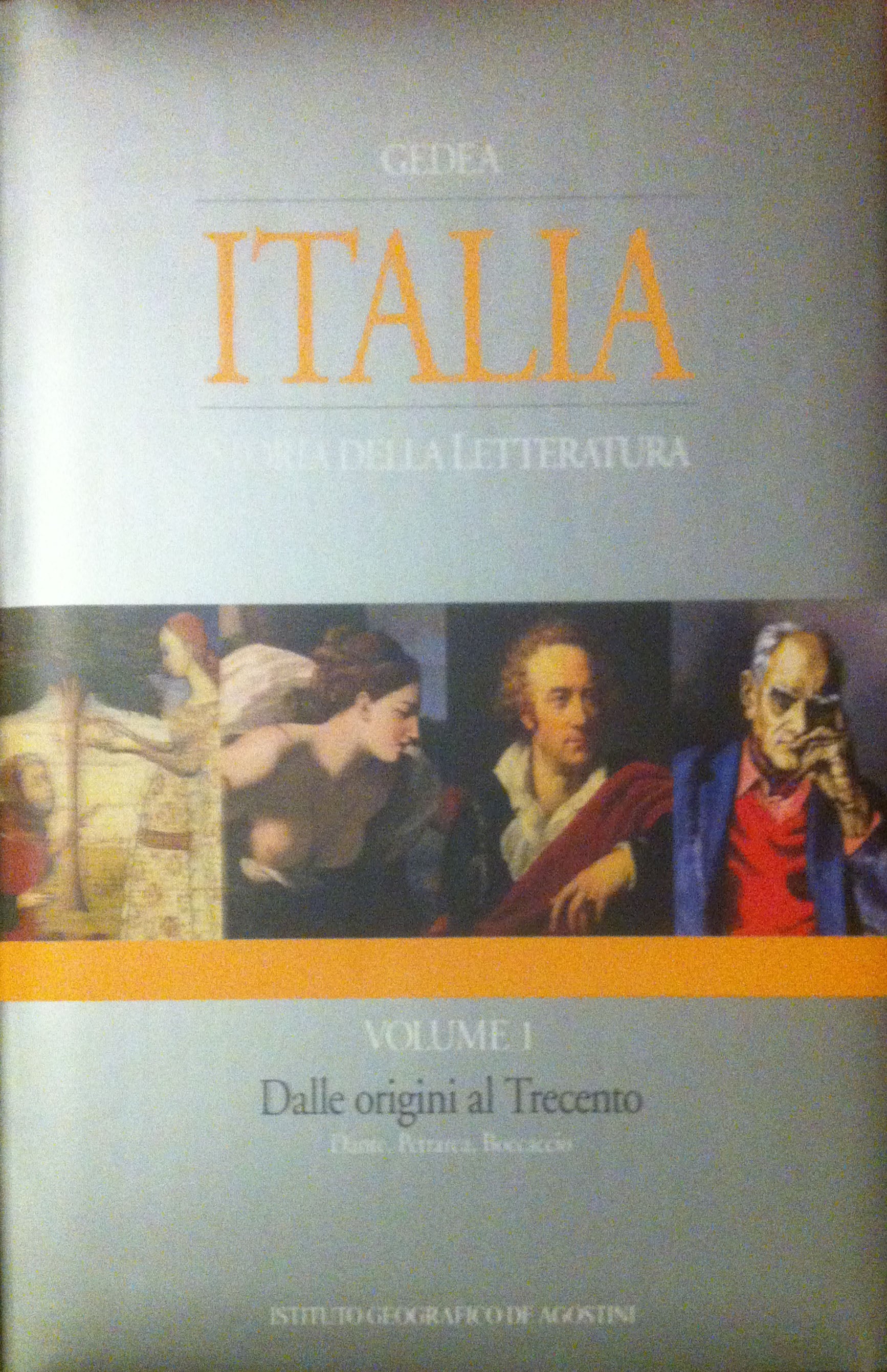 Historia literaria italiana - De Agostini
