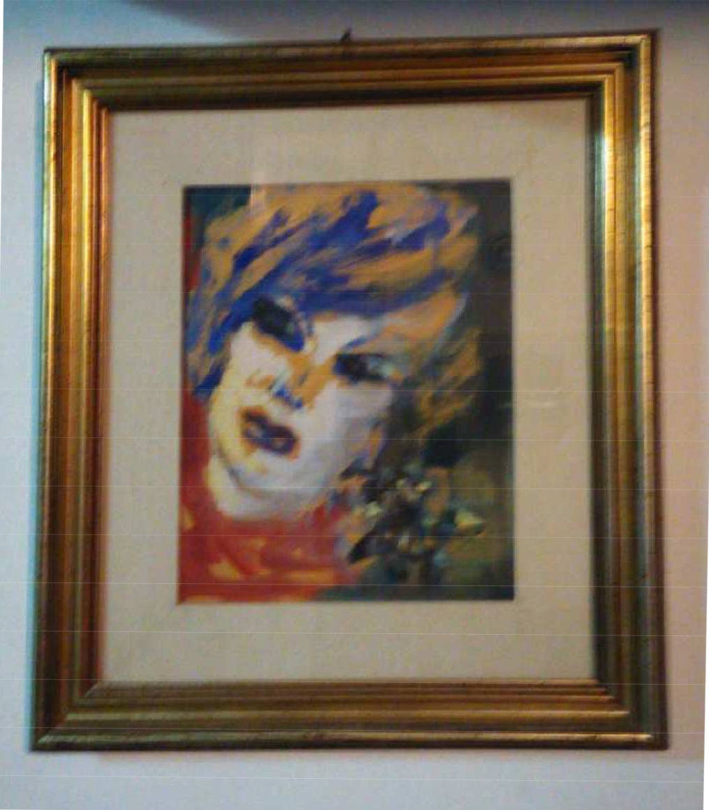 Mino Maccari - Woman's Face