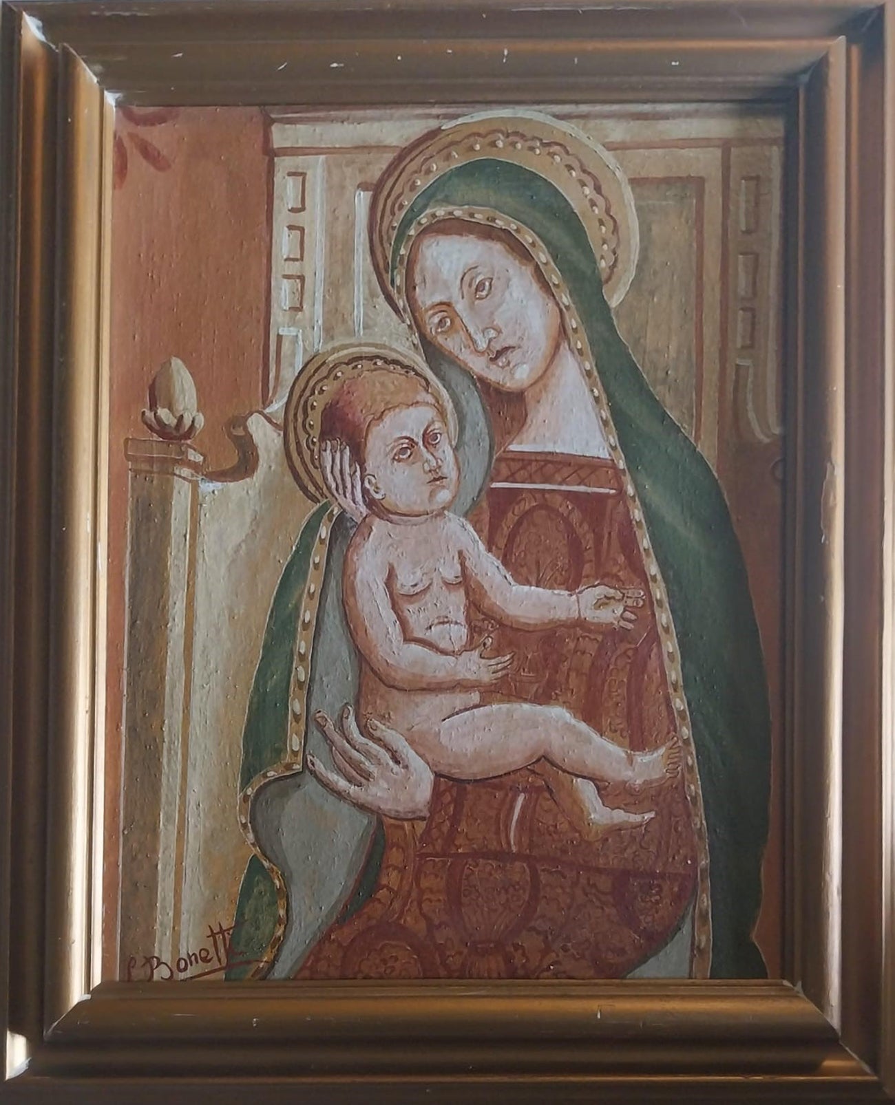 L. Bonetti - La Virgen y el Niño
