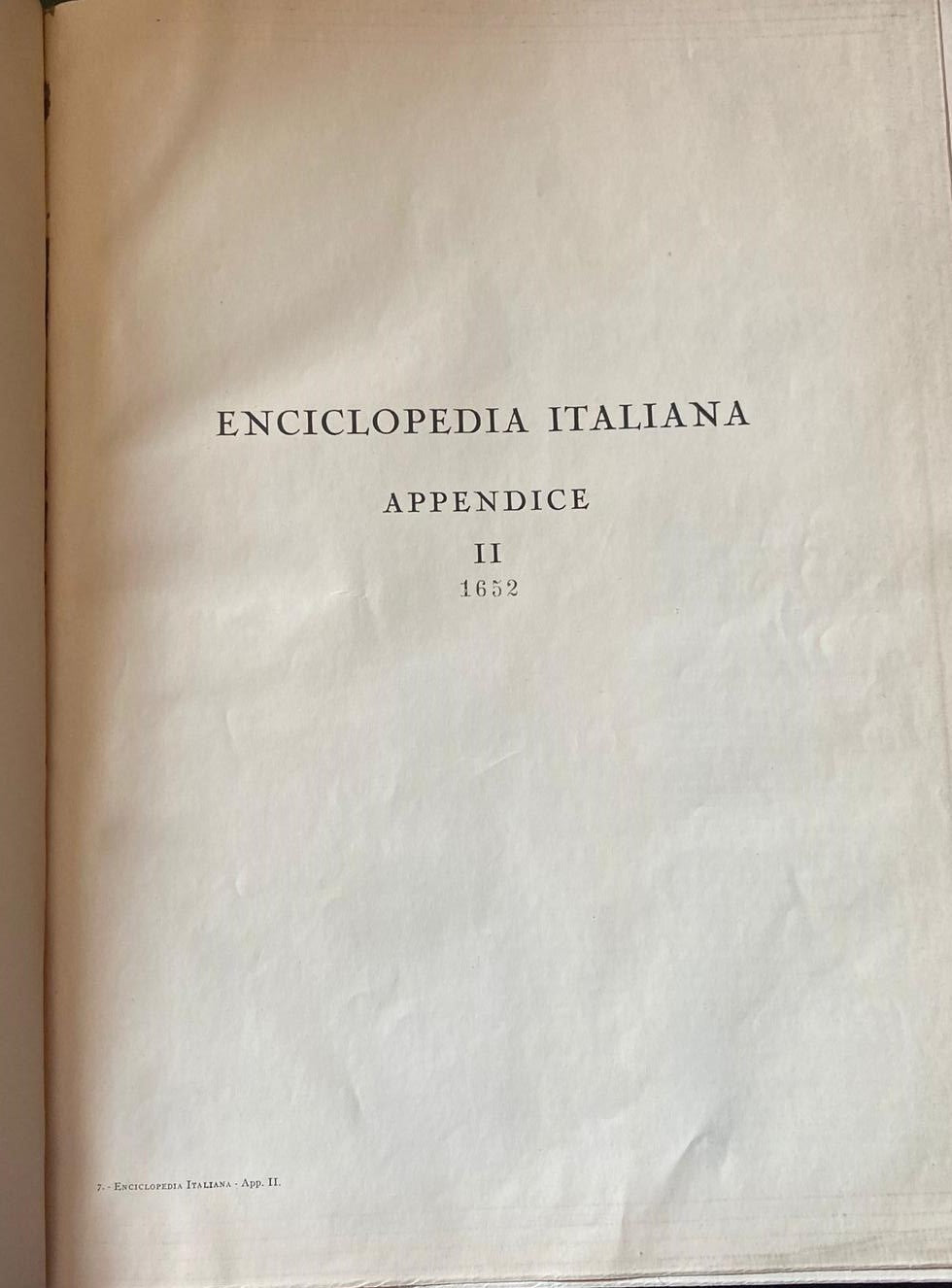 Enciclopedia Italiana di scenze , letteratura ed arti Treccani 1° edizione  (54 Volumi)