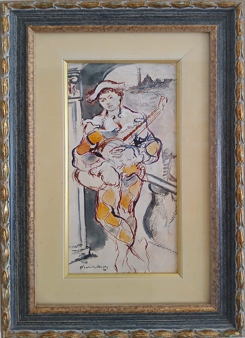 Franco Murer - Arlecchino a Venezia