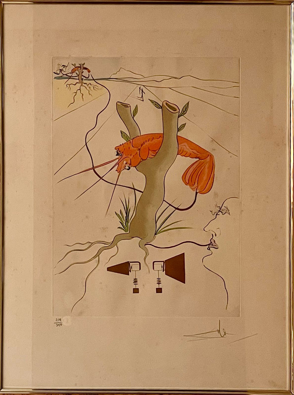 Salvador Dalí - The Telephone