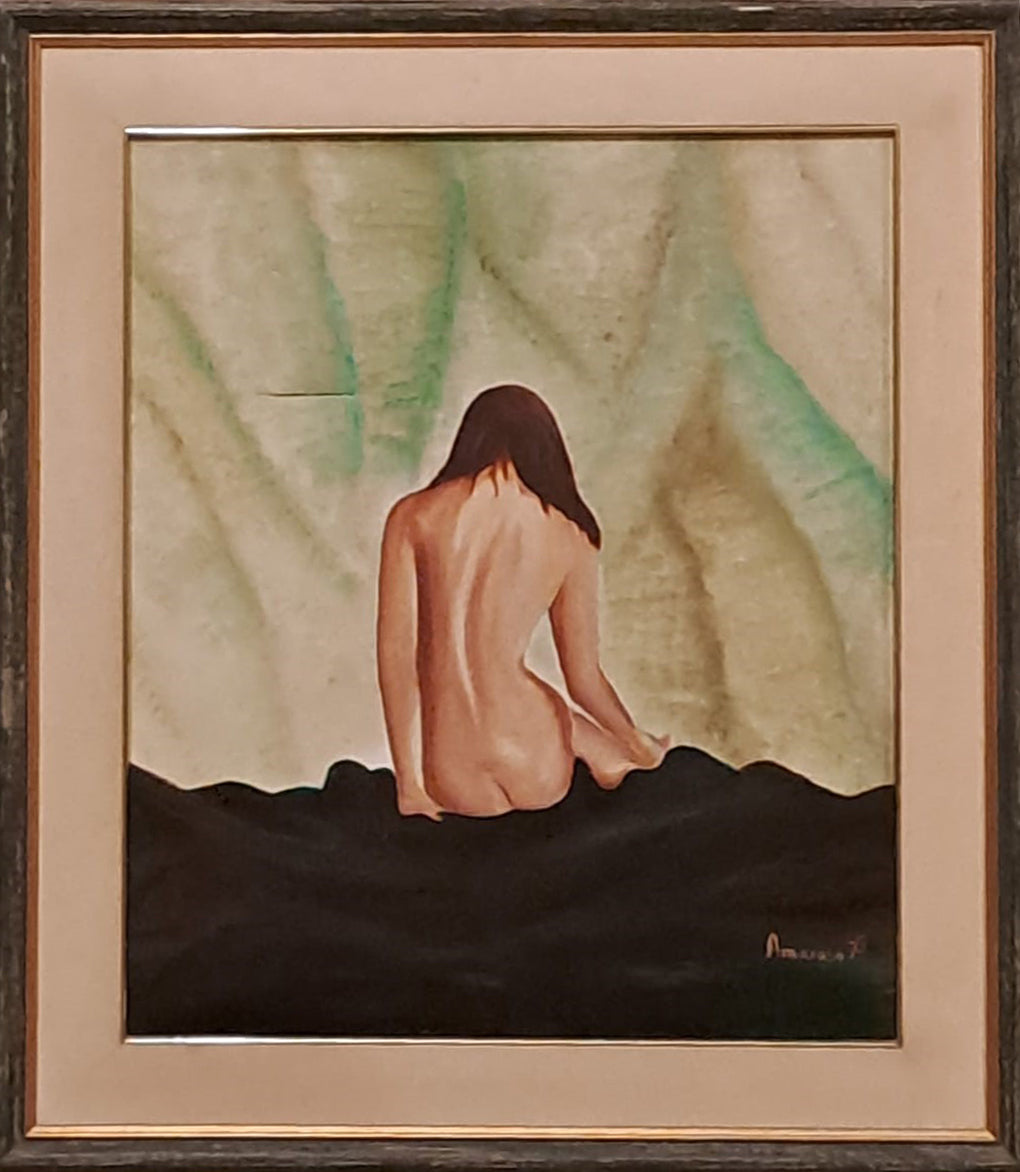 G. Amoruso - Nudo di schiena