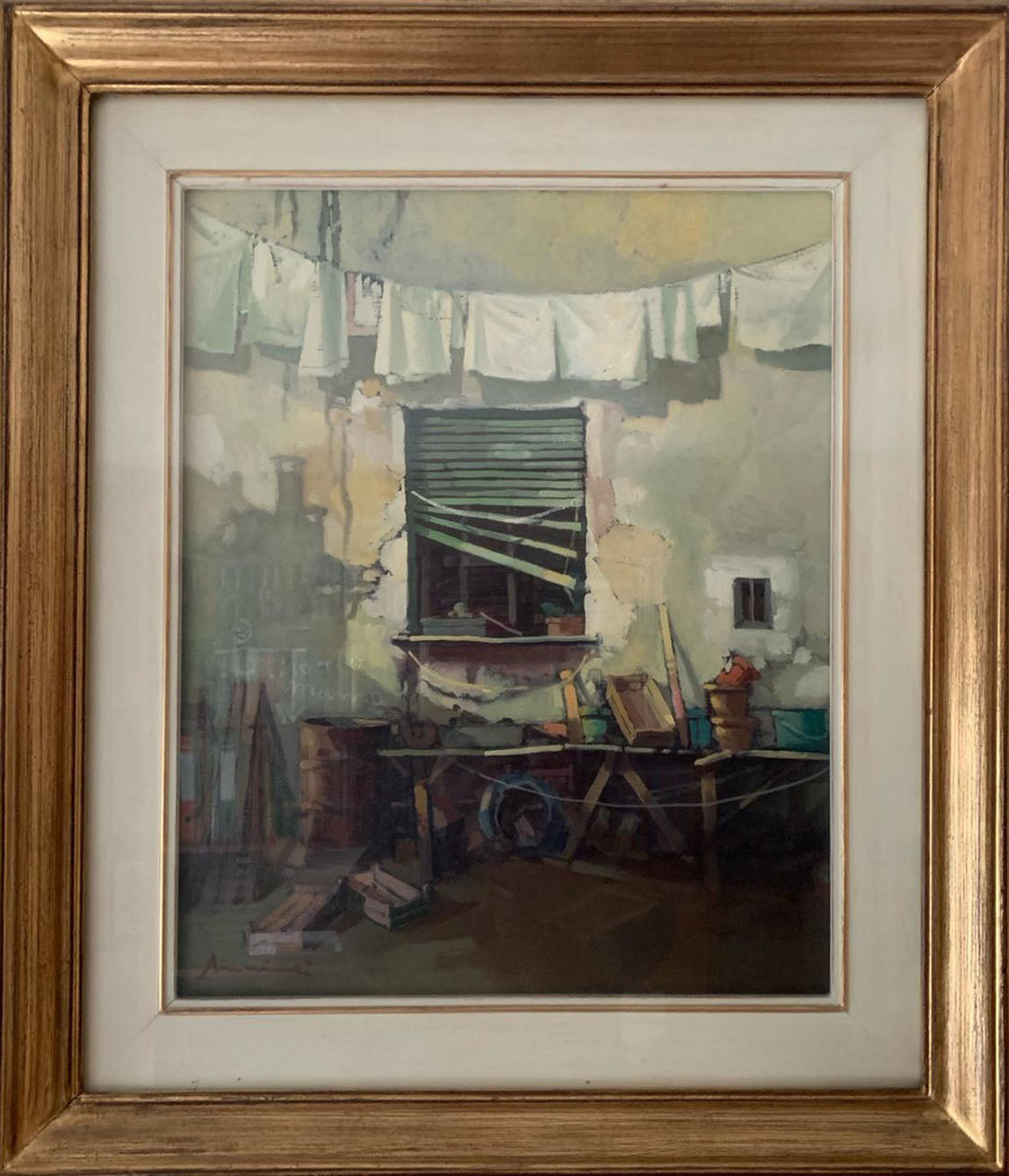 Elvio Mainardi - Nel cortile
