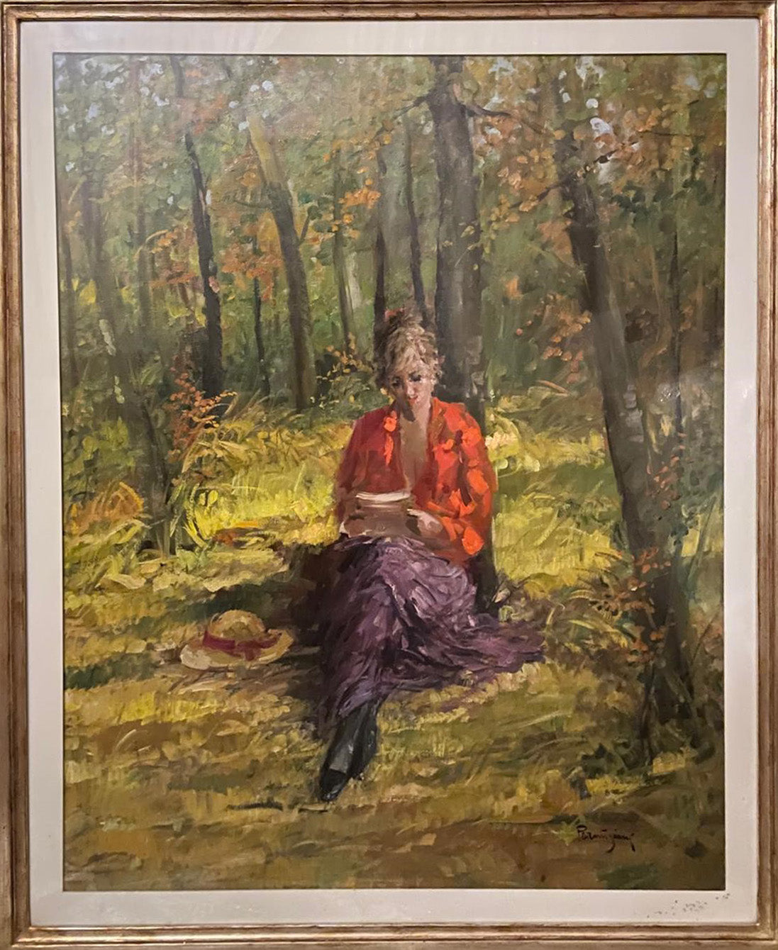Aldo Parmigiani - Reading in the Woods