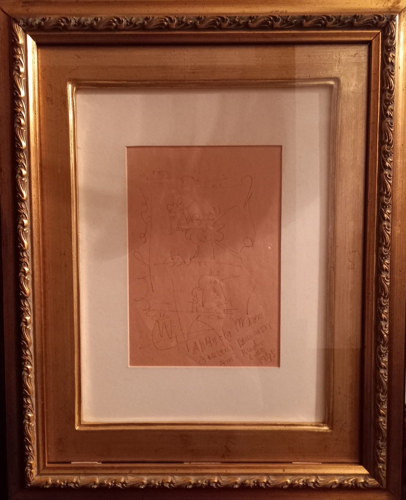 Souvenir – Disegno – Wilfredo Lam