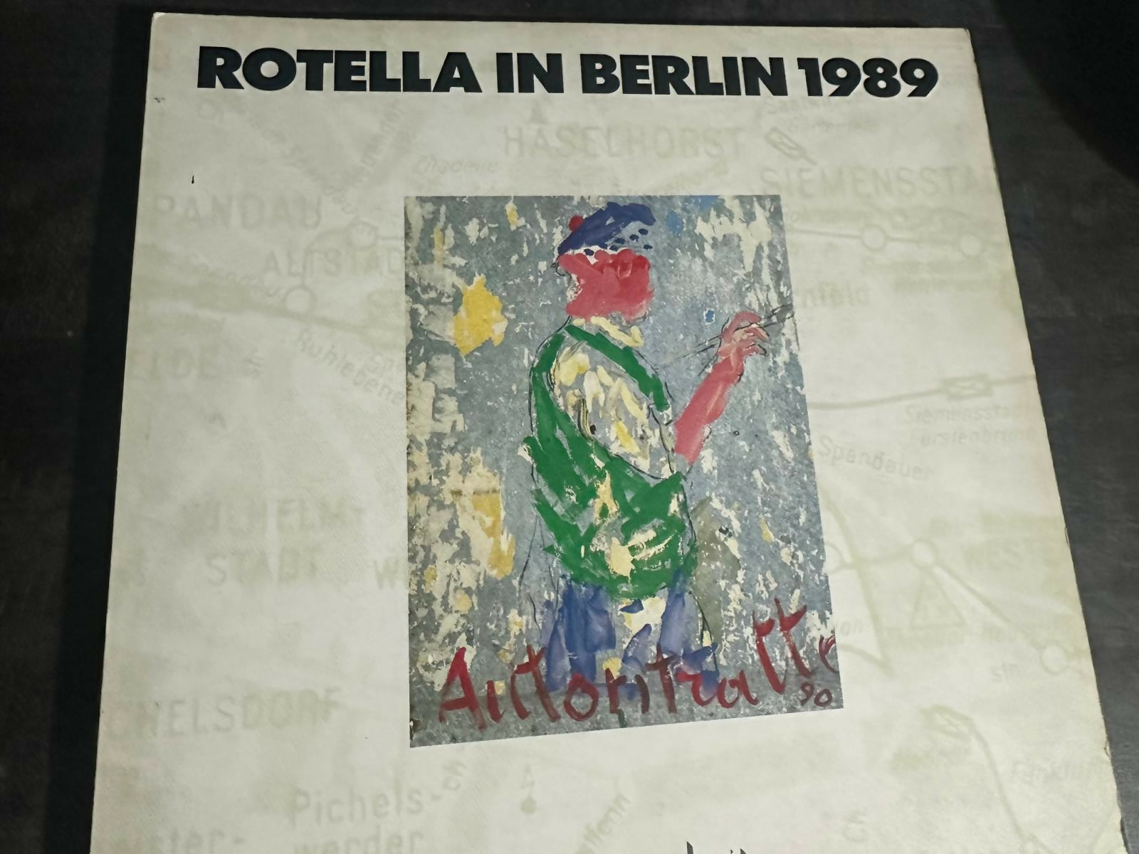 La bandera americana - Mimmo Rotella