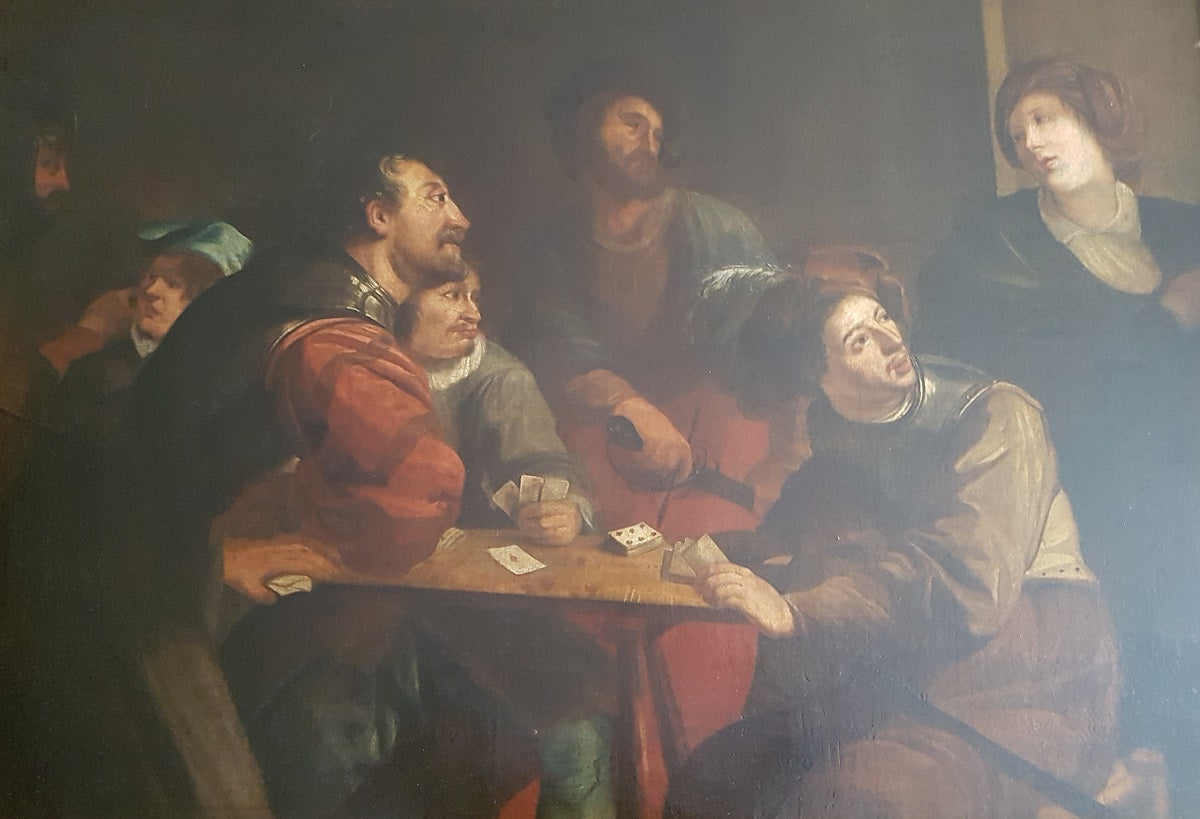 Theodor Ronbouts' Manner - Card Players Evicted from the Tavern