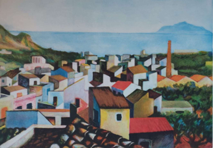 Renato Guttuso - Bagheria - The Tarot Game