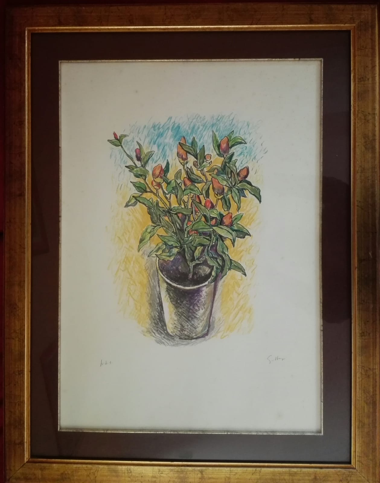 CHILLI PEPPERS - RENATO GUTTUSO