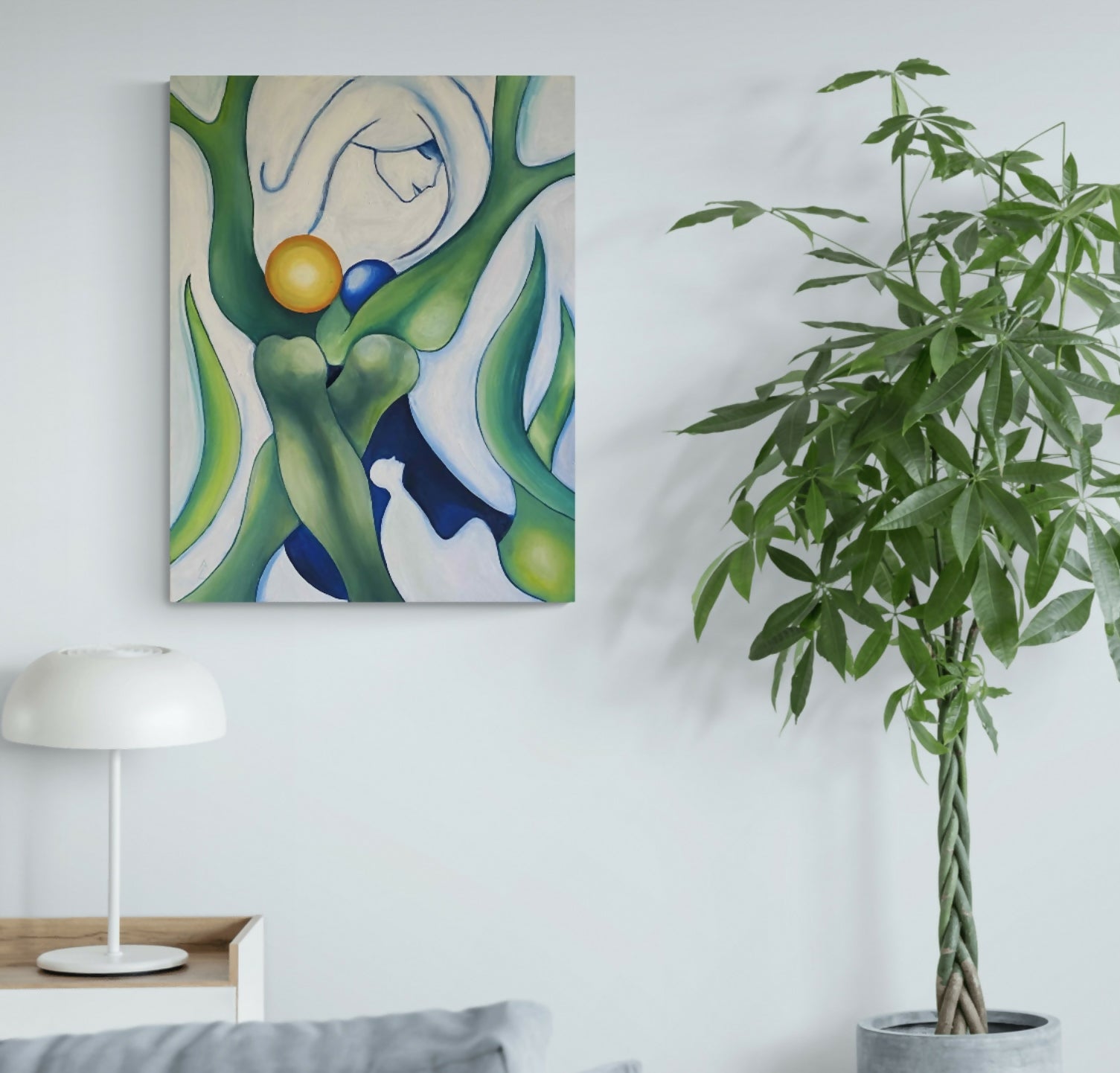 Madre Natura – Pittura a pennello – Anette Zeltner